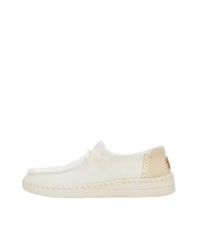 HEY DUDE HEY DUDE WENDY ESPADRILLE BIANCO BIANCO