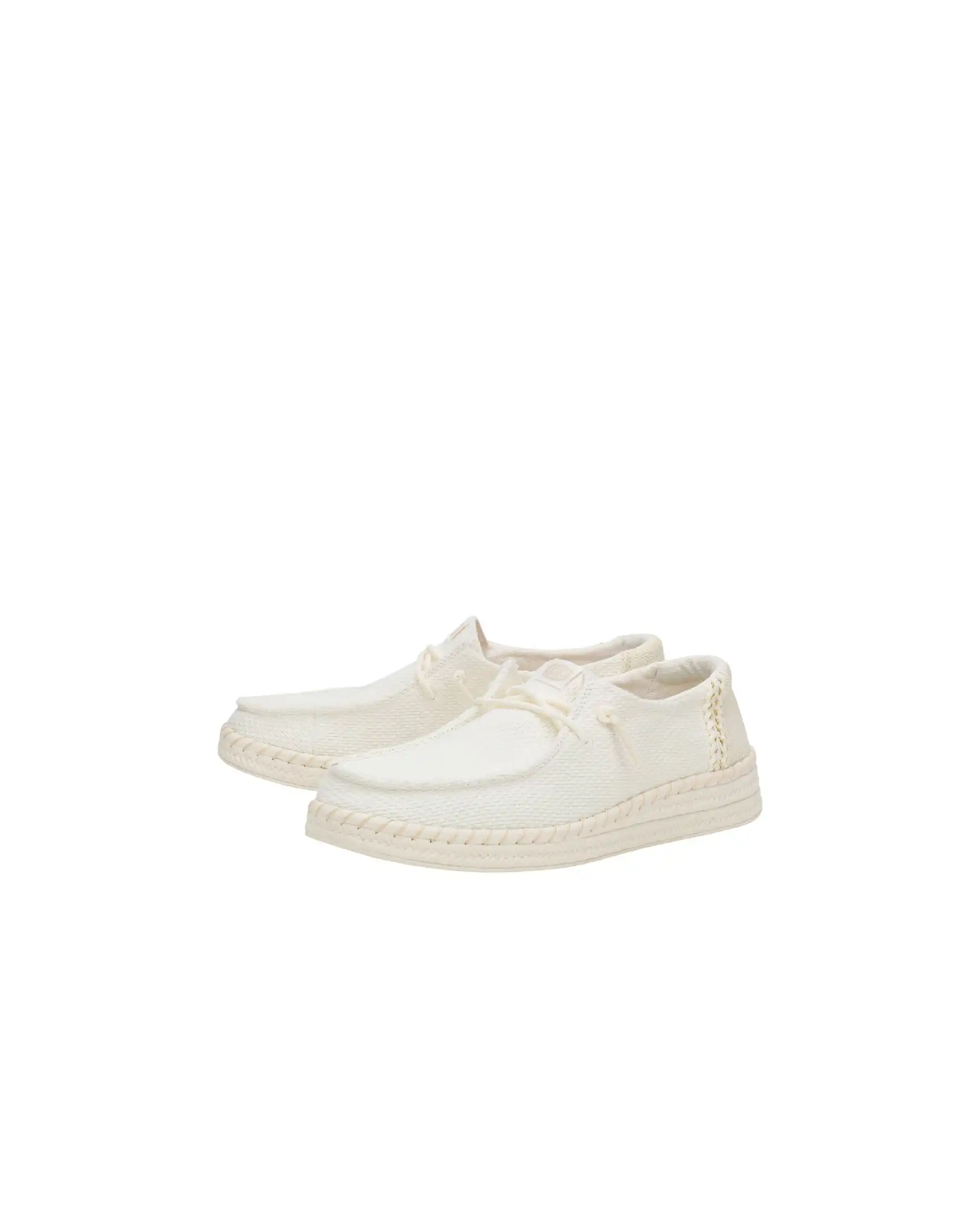 HEY DUDE HEY DUDE WENDY ESPADRILLE BIANCO BIANCO