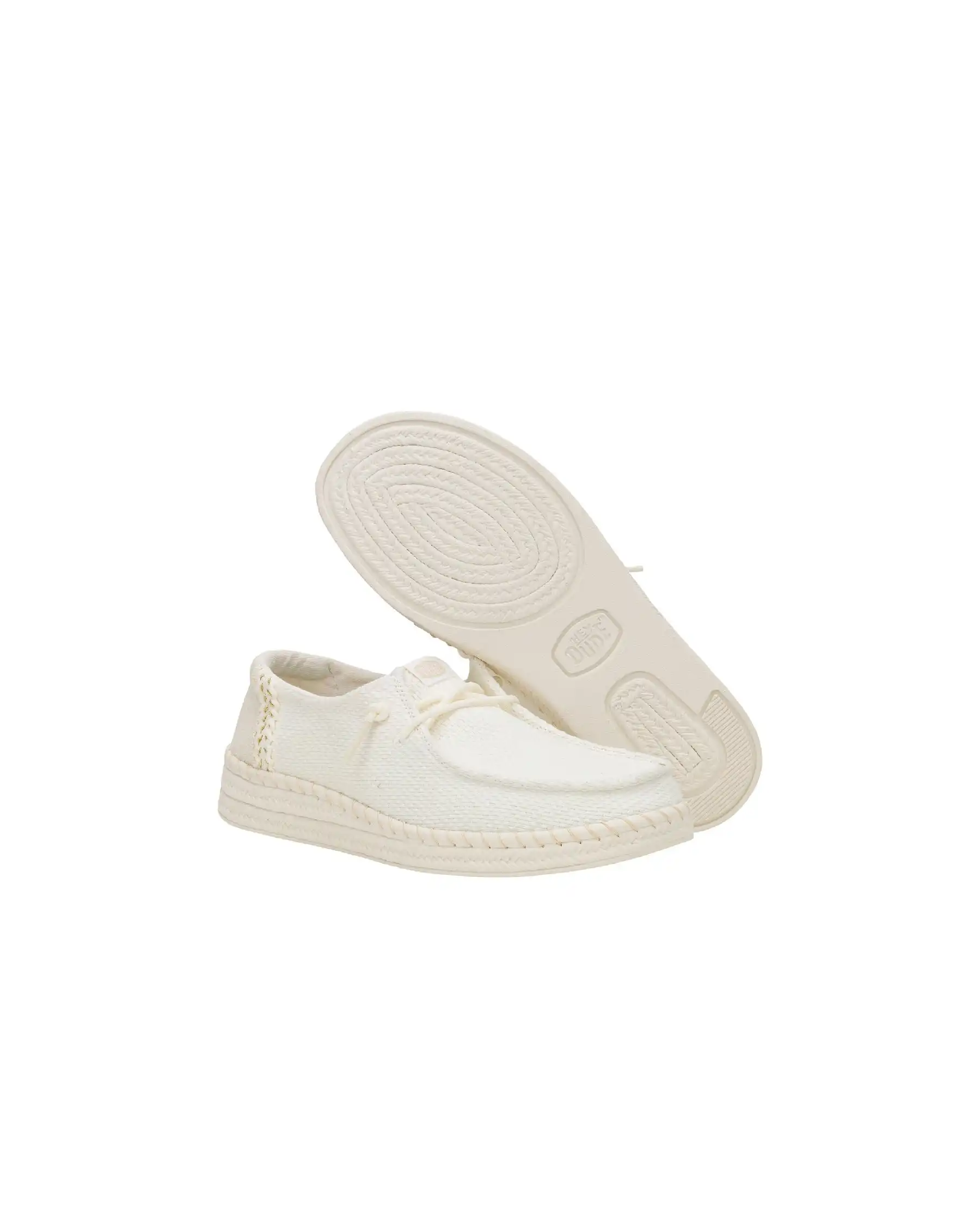 HEY DUDE HEY DUDE WENDY ESPADRILLE BIANCO BIANCO