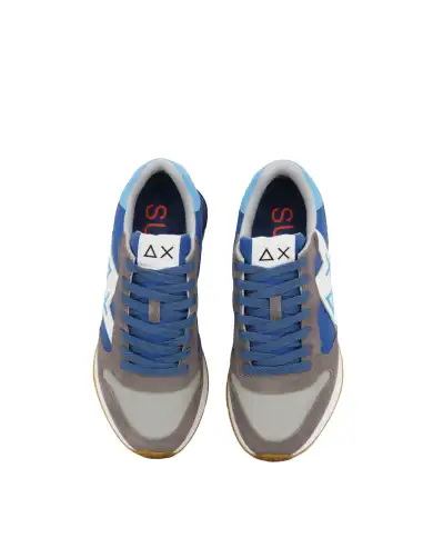 SUN68 SUN 68 SNEAKERS JAKI 2.0 BICOLOR GRIGIO GRIGIO