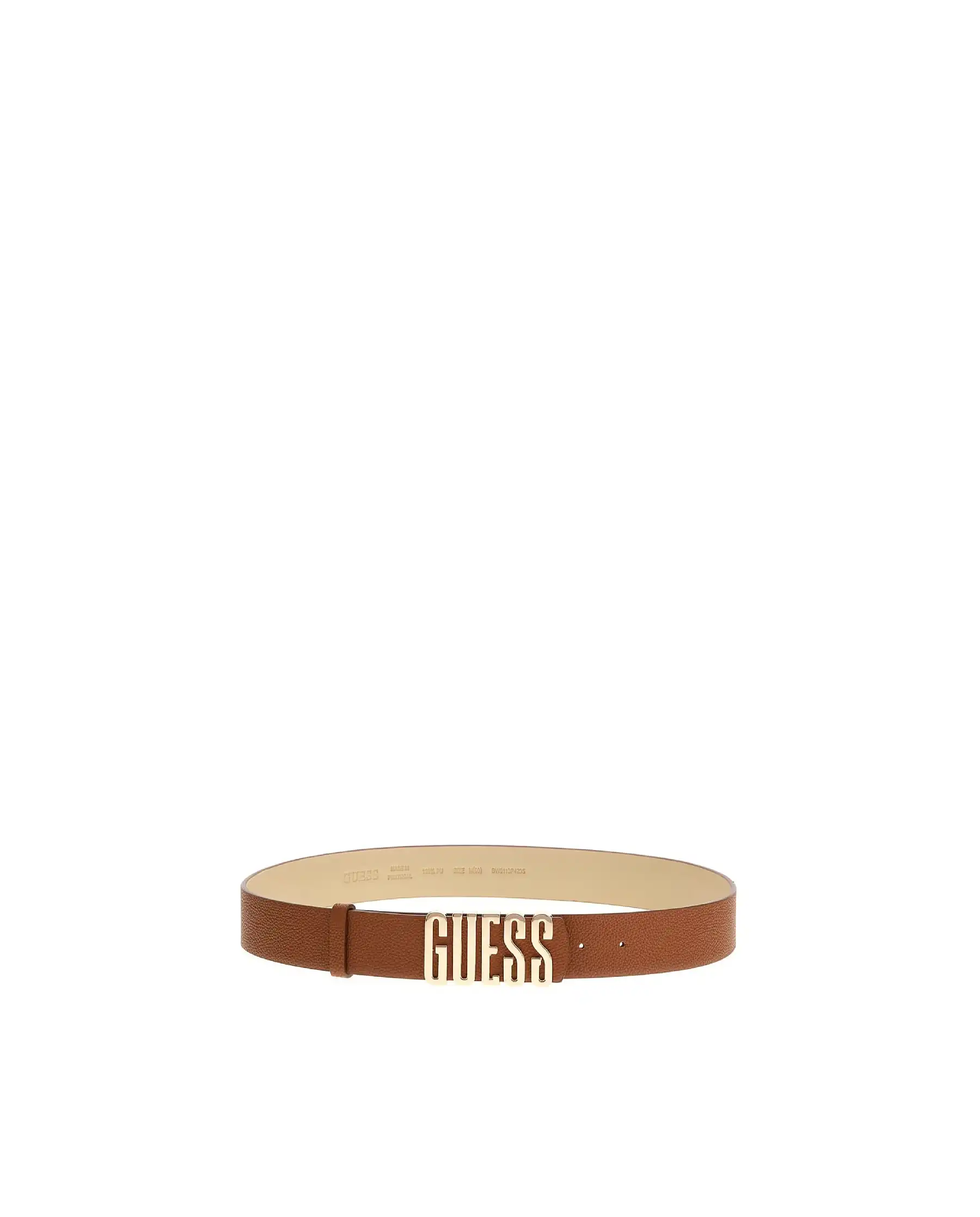 GUESS GUESS CINTURA COGNAC COGNAC