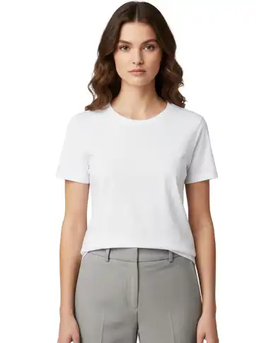 SUN68 SUN 68 T-SHIRT PIQUET BIANCO BIANCO