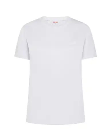 SUN68 SUN 68 T-SHIRT PIQUET BIANCO BIANCO