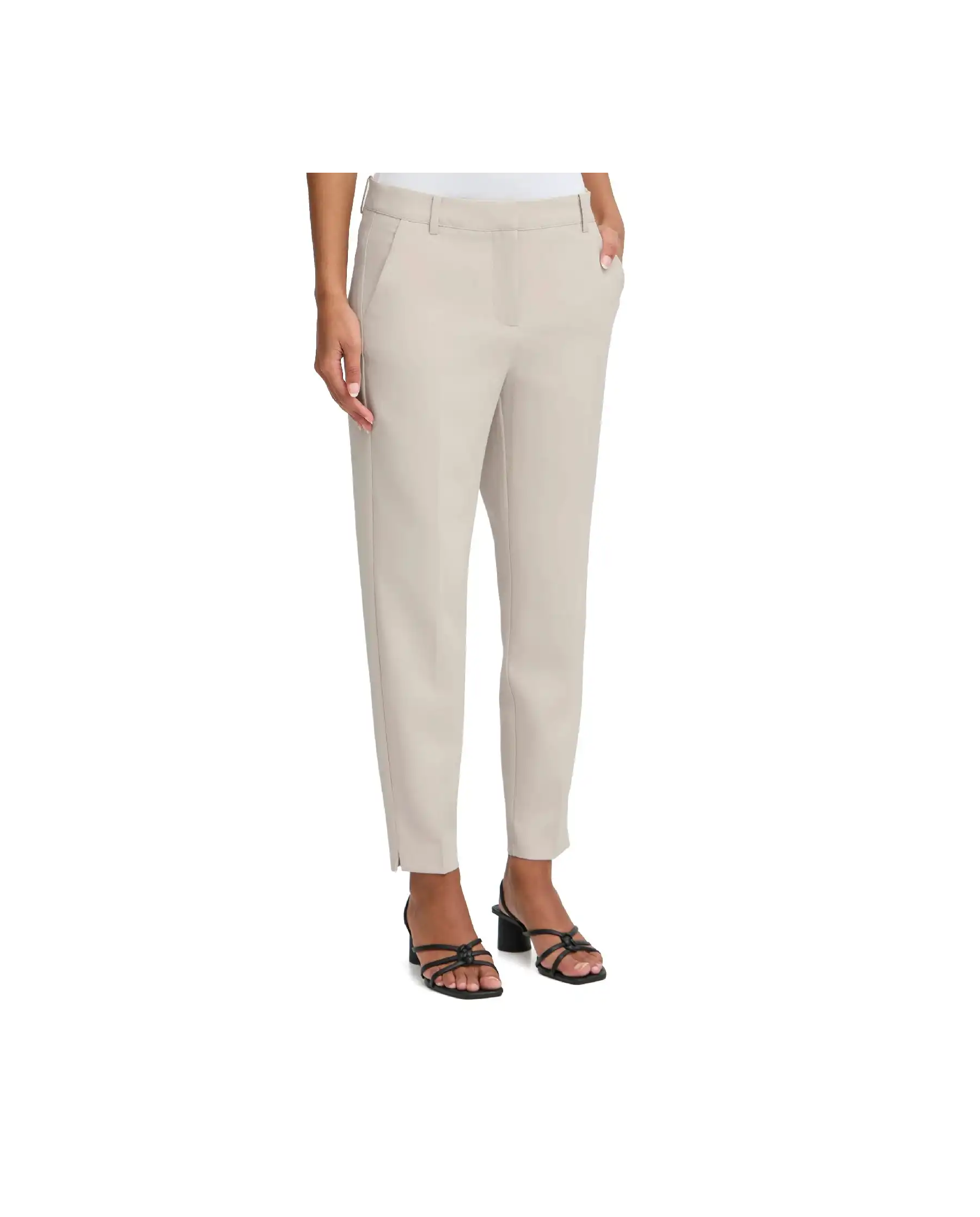ICHI ICHI PANTALONI BEIGE BEIGE
