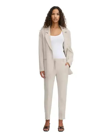ICHI ICHI PANTALONI BEIGE BEIGE