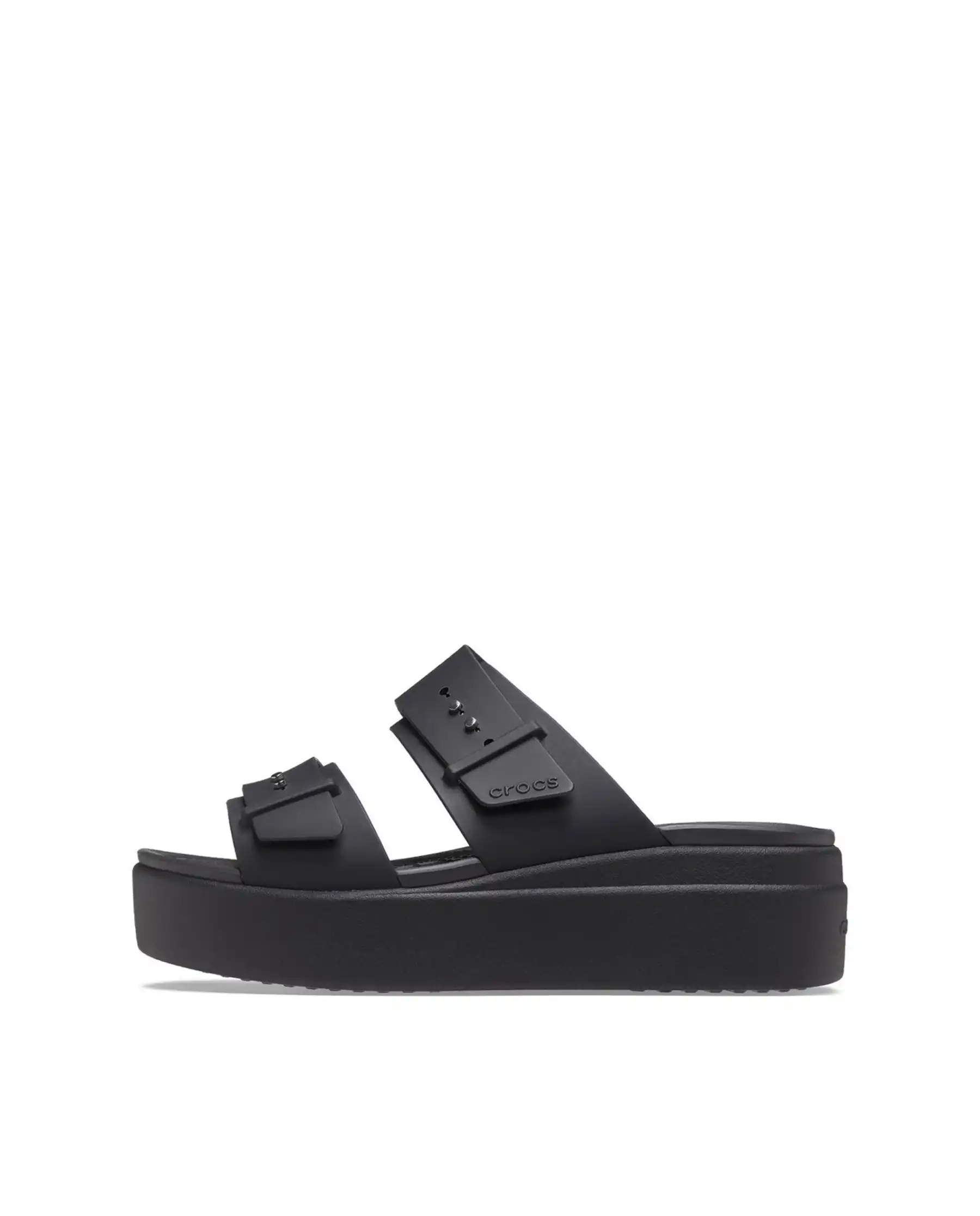 CROCS CROCS CIABATTINE BROOKLYN NERO NERO