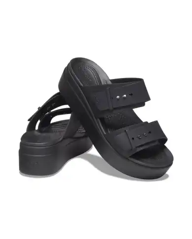 CROCS CROCS CIABATTINE BROOKLYN NERO NERO