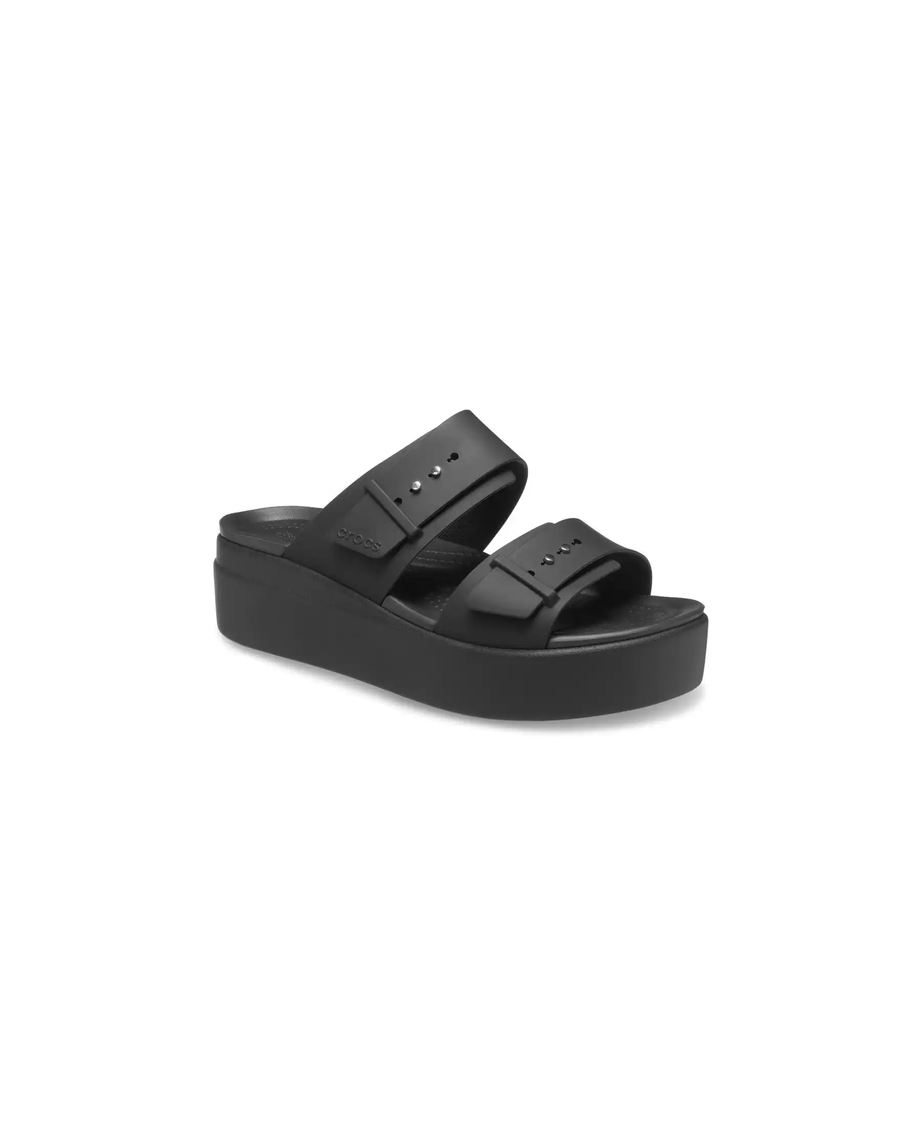 CROCS CROCS CIABATTINE BROOKLYN NERO NERO