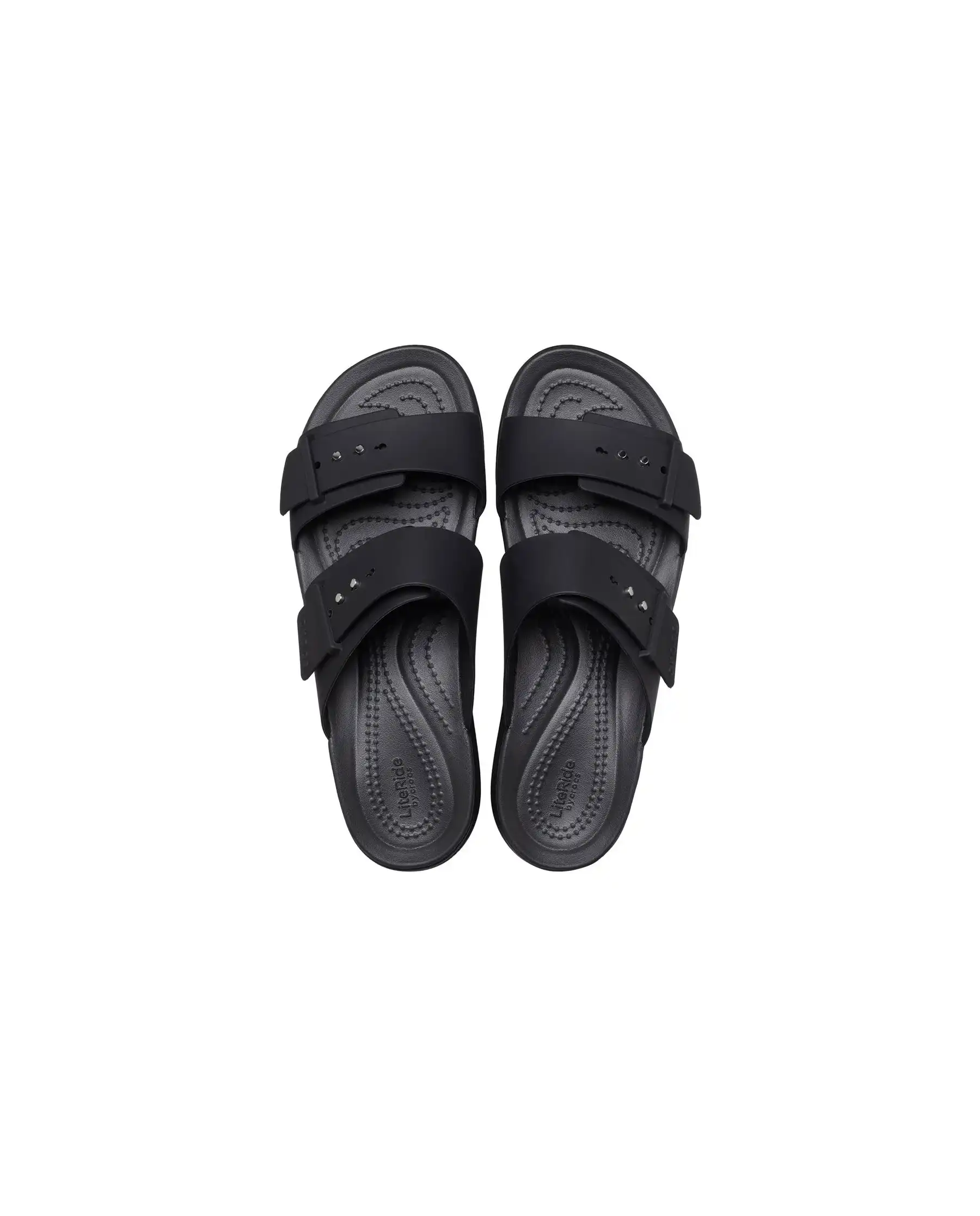 CROCS CROCS CIABATTINE BROOKLYN NERO NERO
