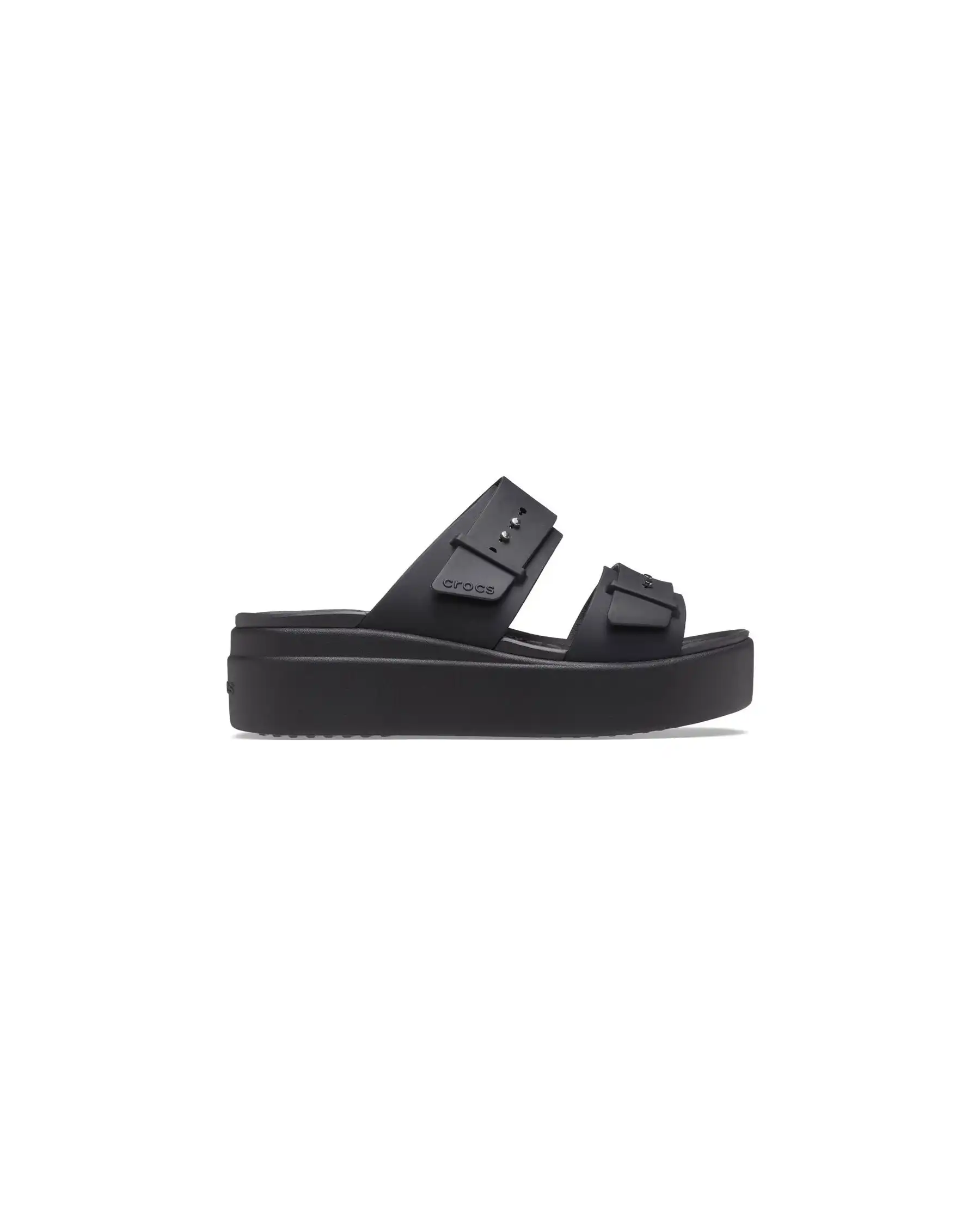 CROCS CROCS CIABATTINE BROOKLYN NERO NERO