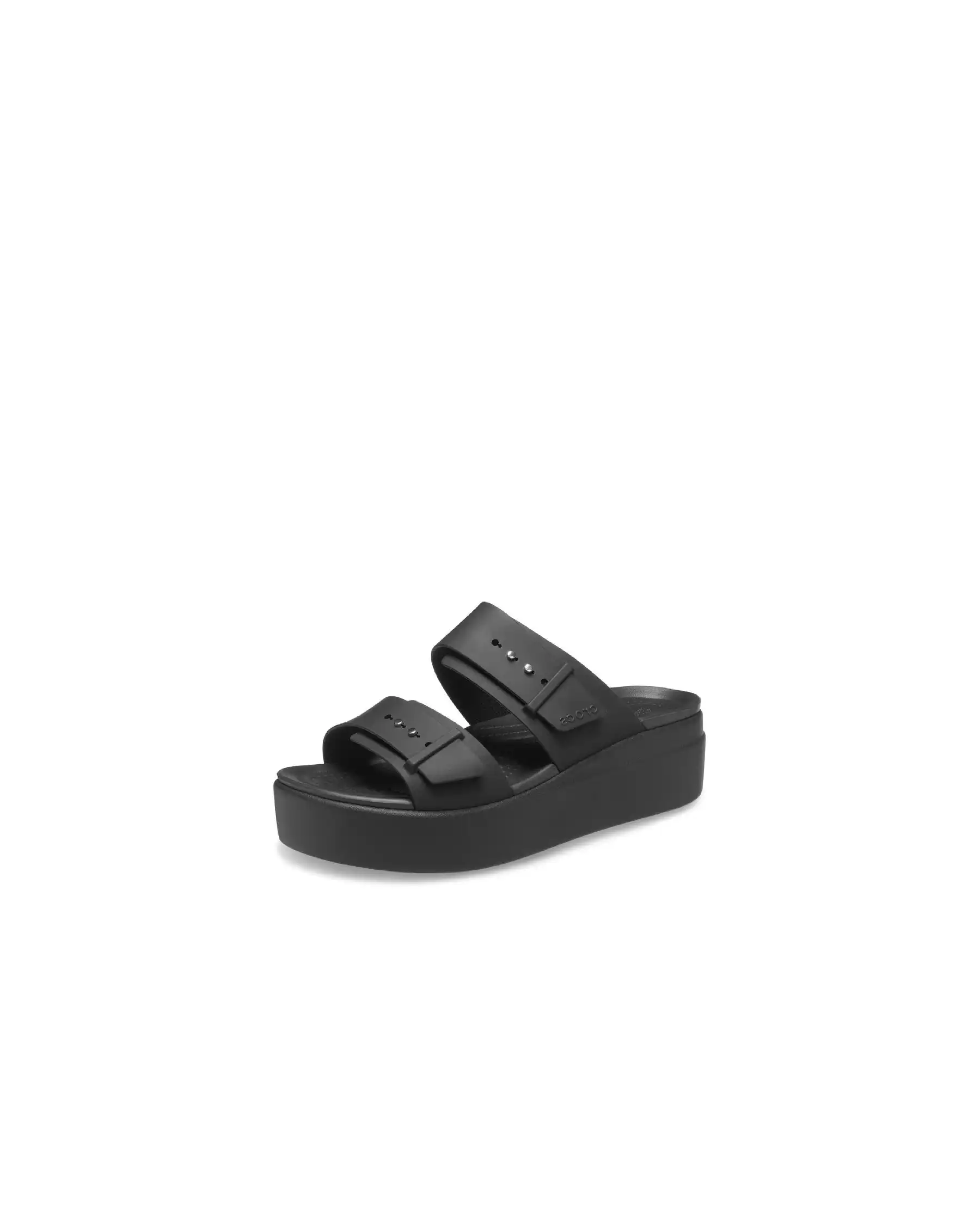 CROCS CROCS CIABATTINE BROOKLYN NERO NERO