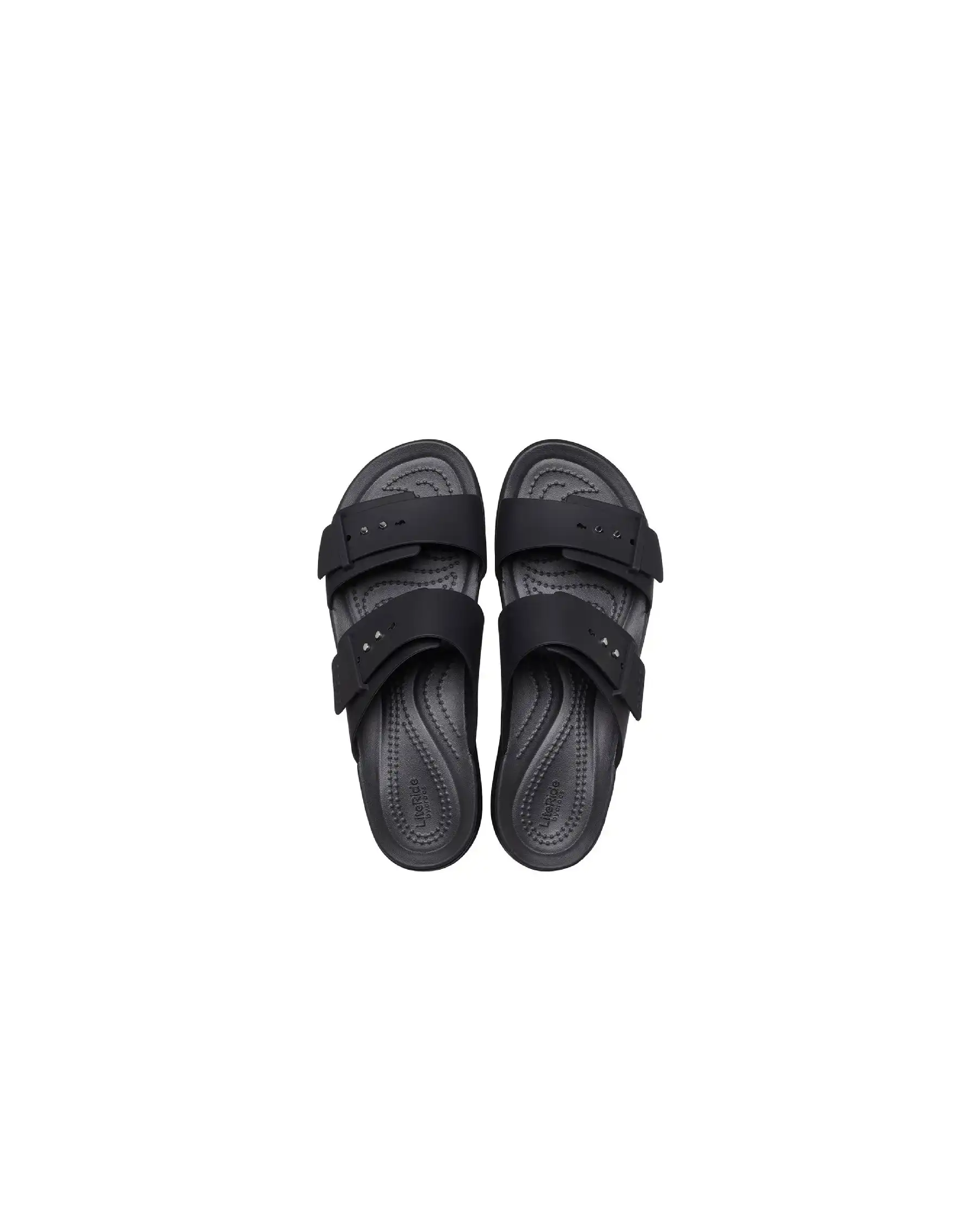 CROCS CROCS CIABATTINE BROOKLYN NERO NERO