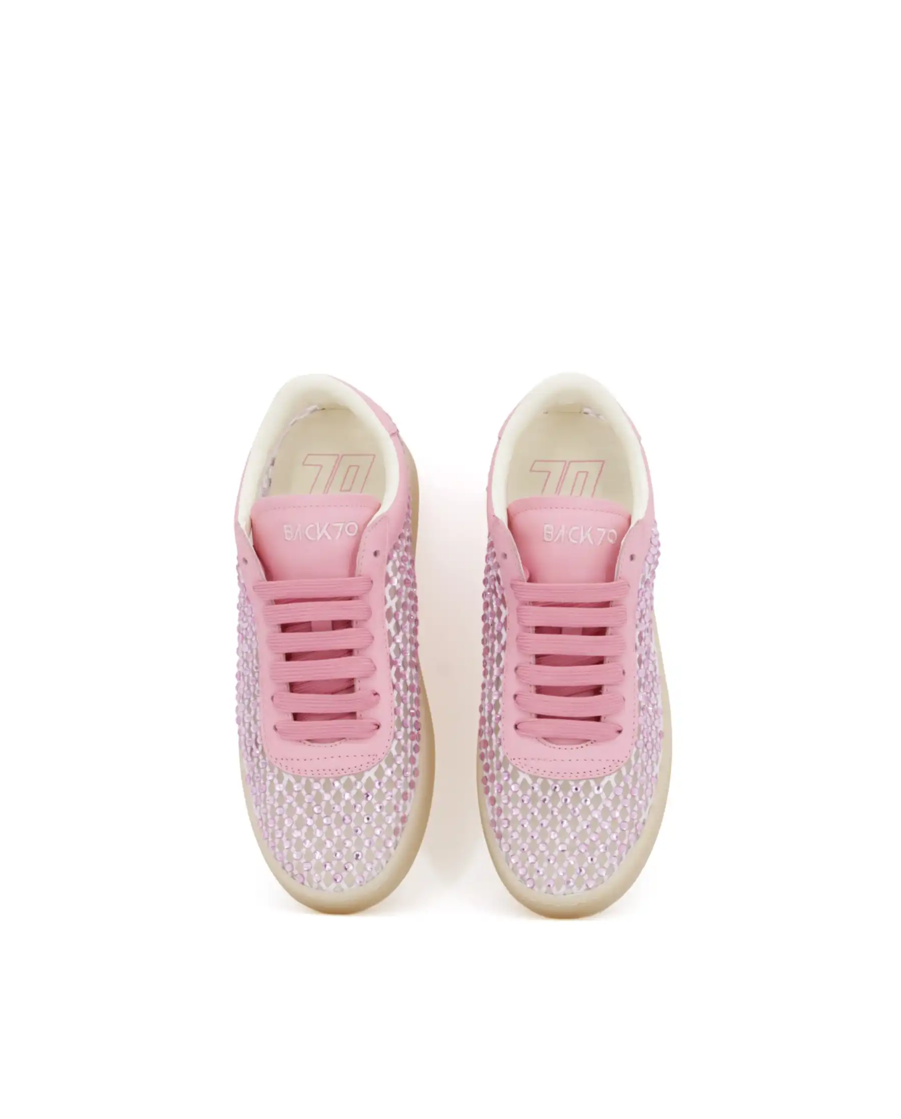 BACK 70 BACK 70 SNEAKERS STRASS ROSA ROSA