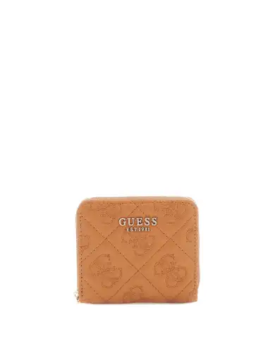 GUESS GUESS PORTAFOGLIO ADELASIA COGNAC COGNAC