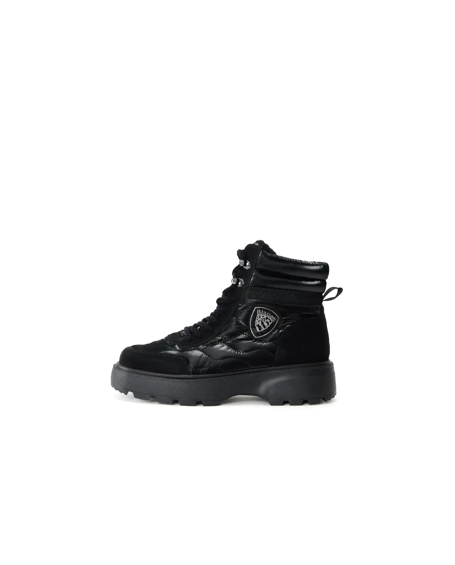 BLAUER BLAUER ANFIBI BLANCA NERO NERO