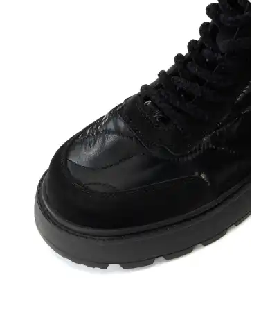 BLAUER BLAUER ANFIBI BLANCA NERO NERO