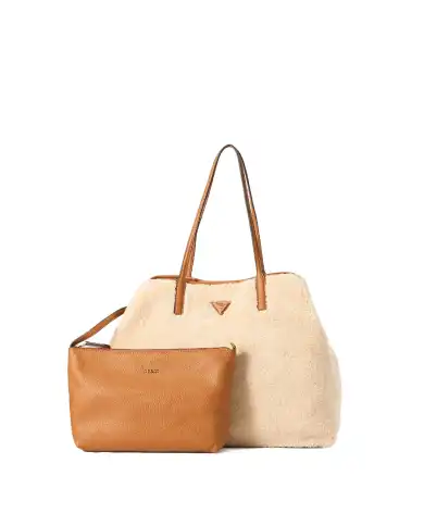 GUESS GUESS BORSA VICTTORIA BEIGE BEIGE
