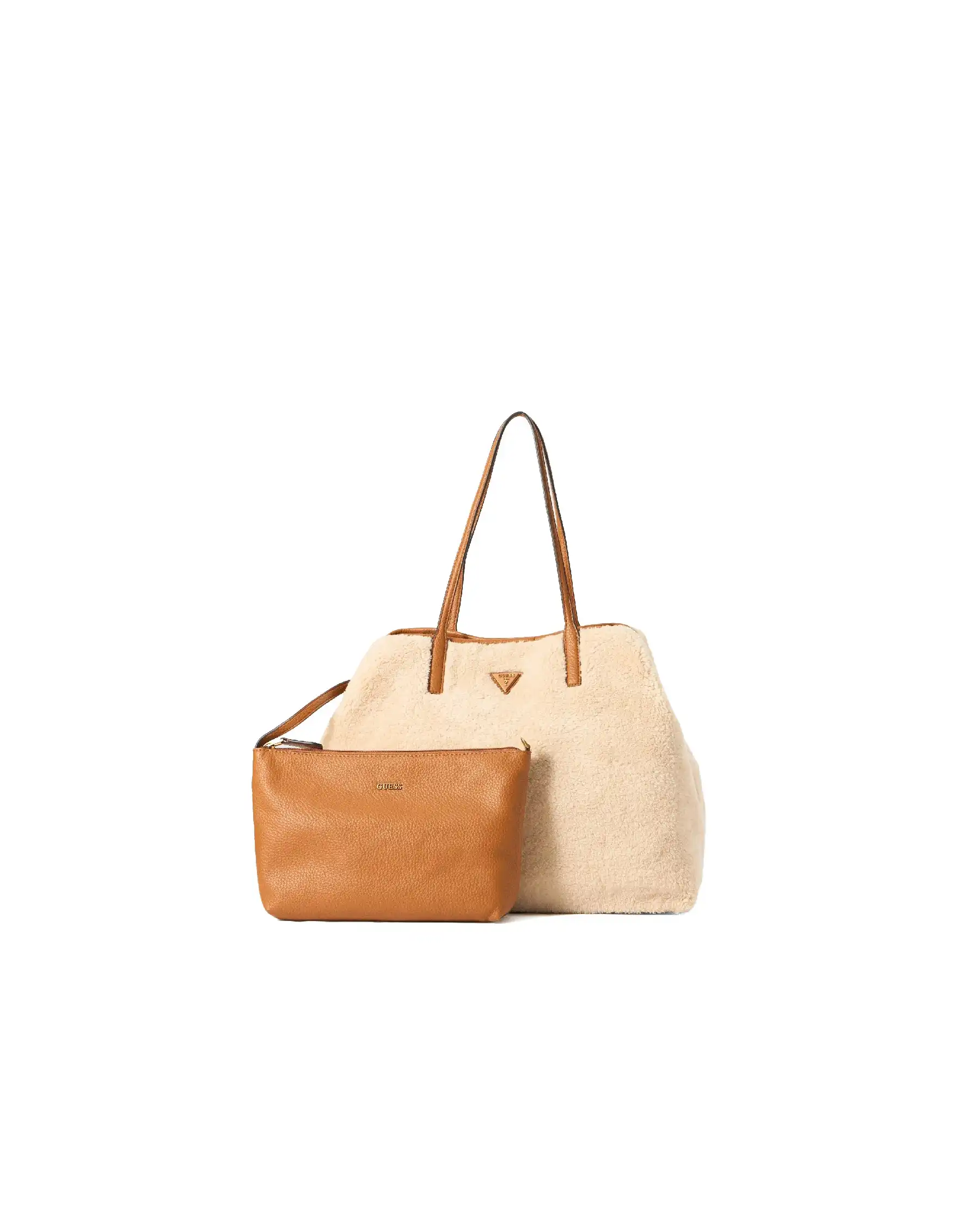 GUESS GUESS BORSA VICTTORIA BEIGE BEIGE