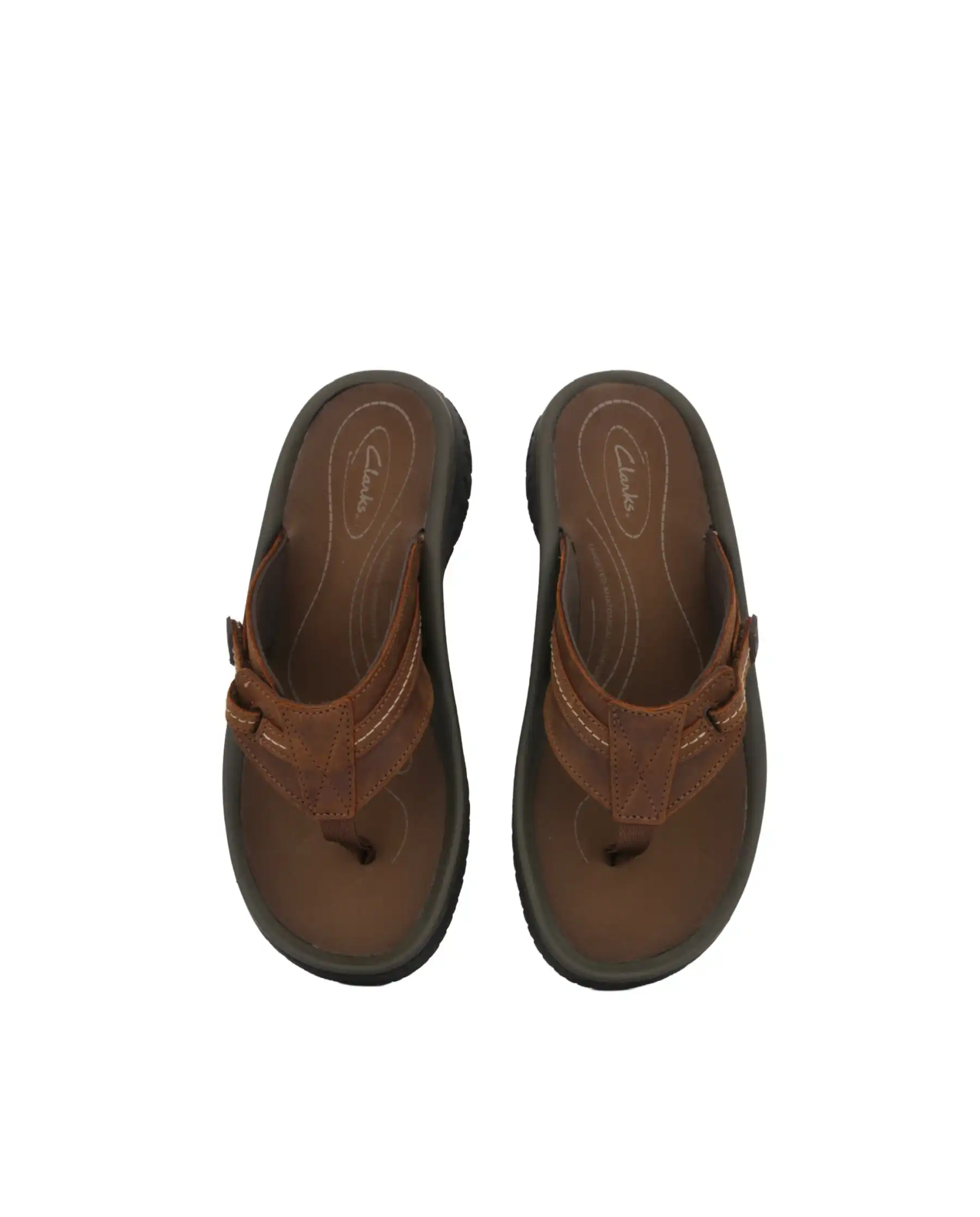 CLARKS CLARKS INFRADITO WESLEY SUN MARRONE MARRONE
