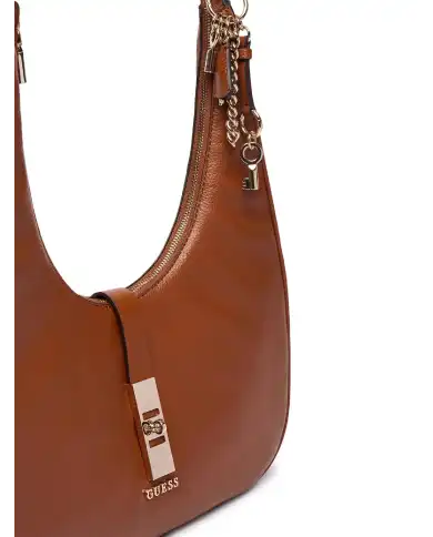 GUESS GUESS BORSA BROOKE HOBO COGNAC COGNAC