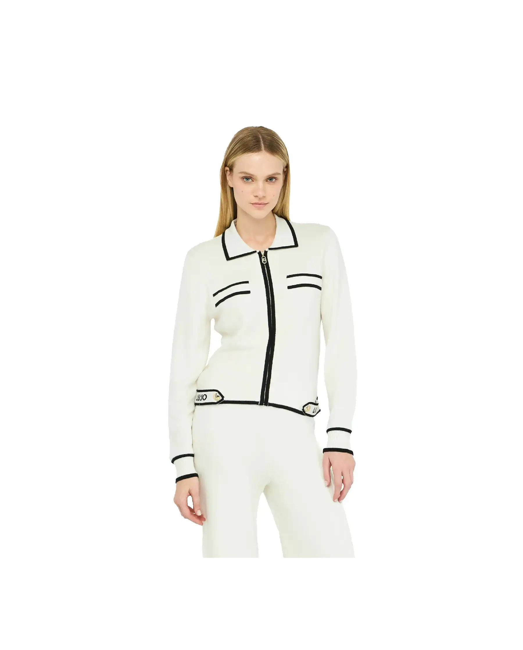 LIU JO LIU JO CARDIGAN BIANCO BIANCO