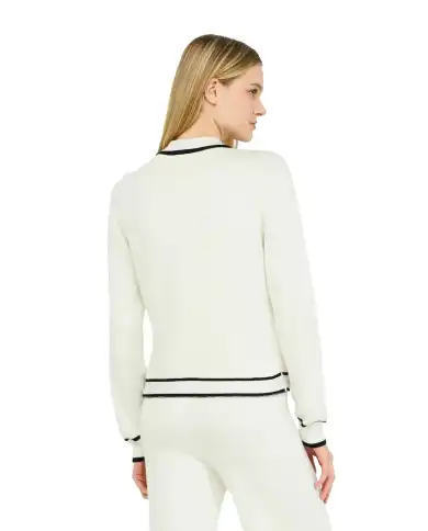 LIU JO LIU JO CARDIGAN BIANCO BIANCO