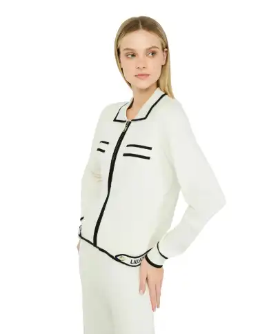 LIU JO LIU JO CARDIGAN BIANCO BIANCO