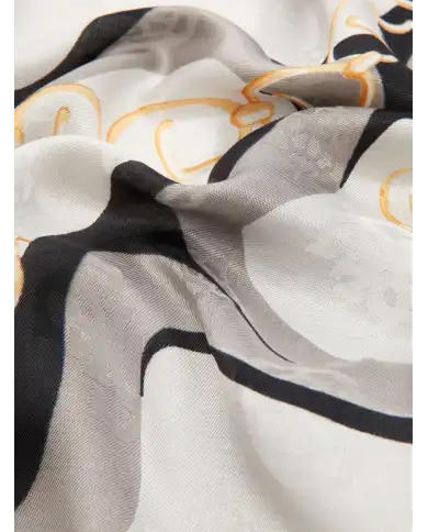 GUESS GUESS FOULARD KEFIAH NERO NERO