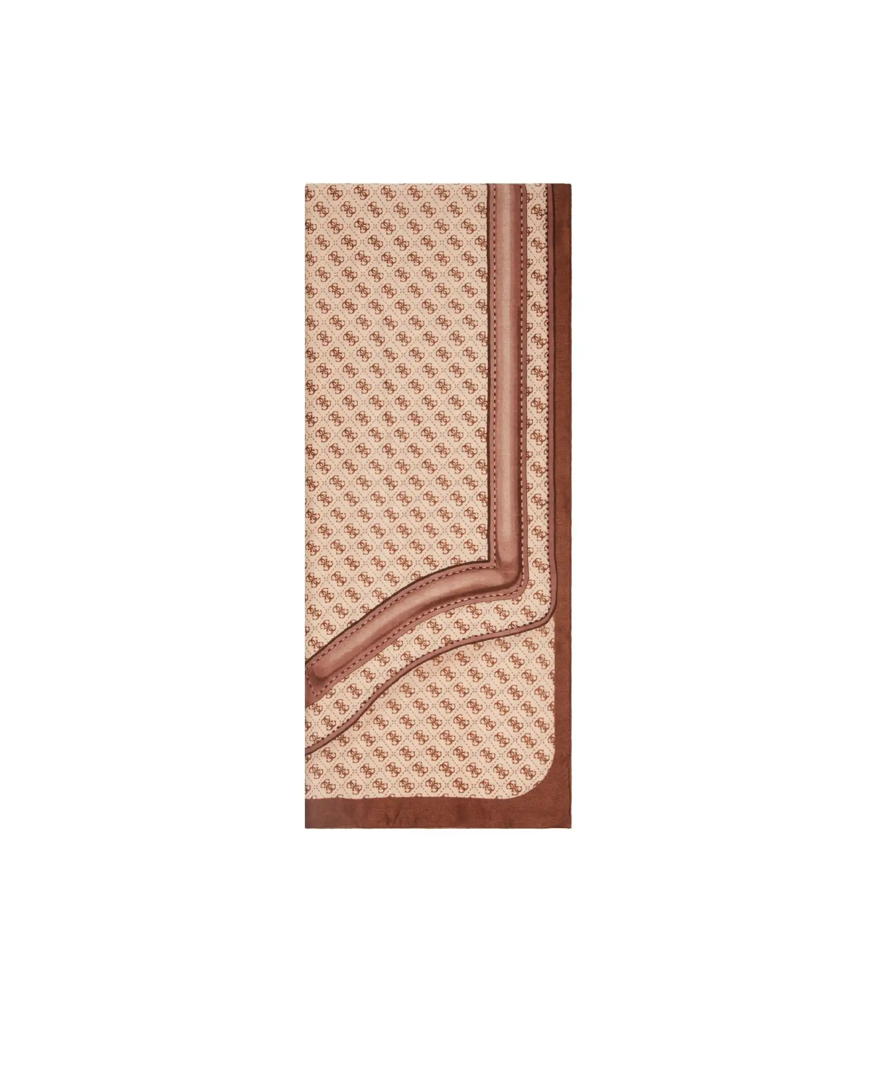 GUESS GUESS SCIARPA NOELLE PRINTED BEIGE BEIGE