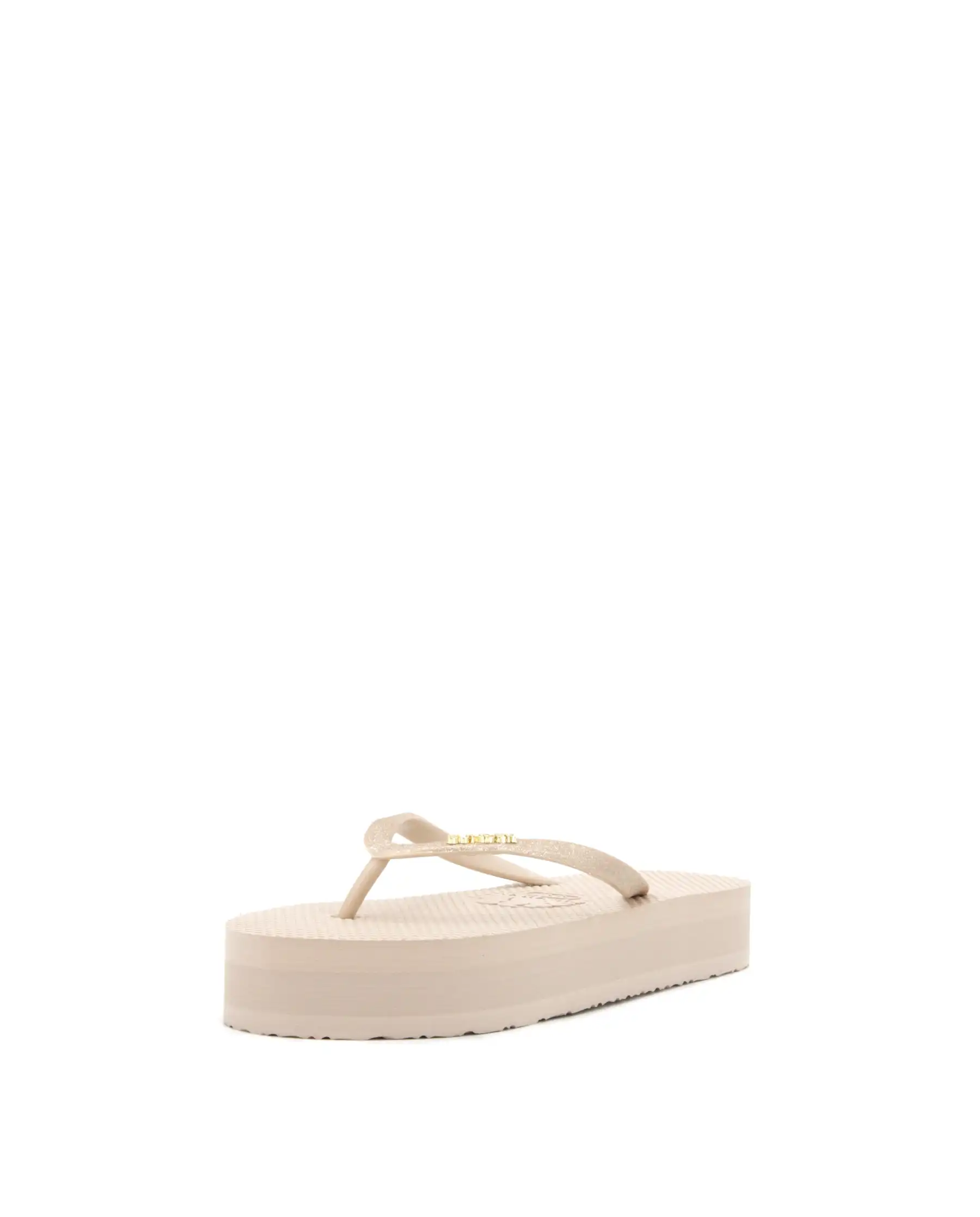 SUNDEK SUNDEK INFRADITO GLITTER FLIP FLOP BEIGE BEIGE