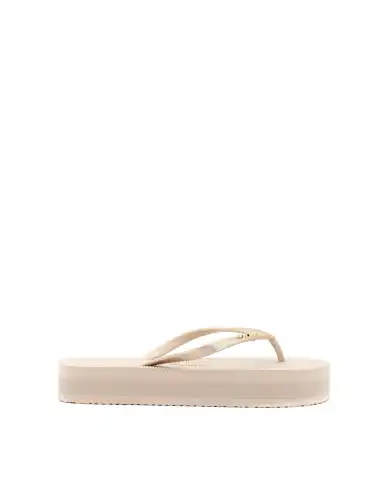 SUNDEK SUNDEK INFRADITO GLITTER FLIP FLOP BEIGE BEIGE