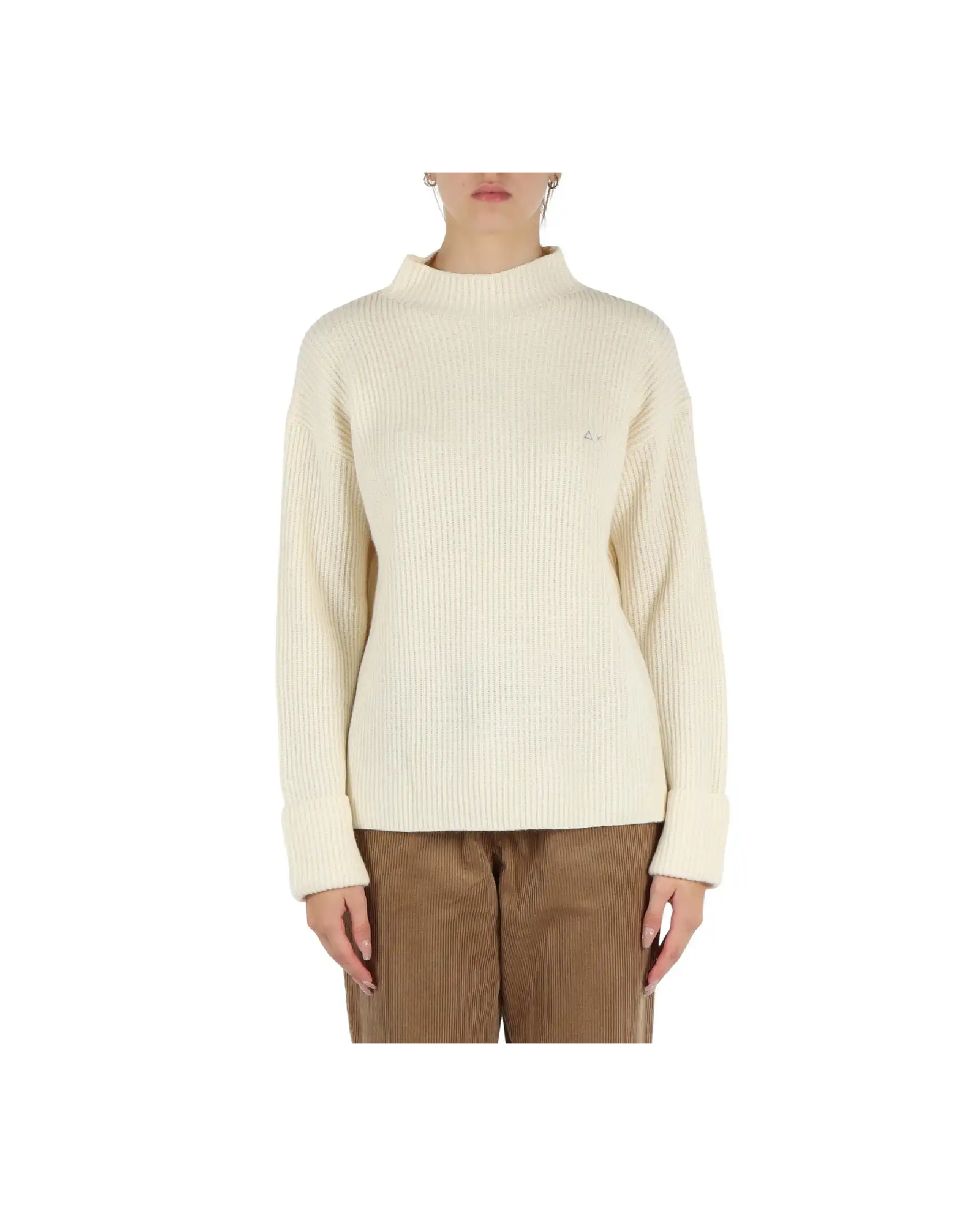SUN68 SUN 68 MAGLIA PANNA PANNA