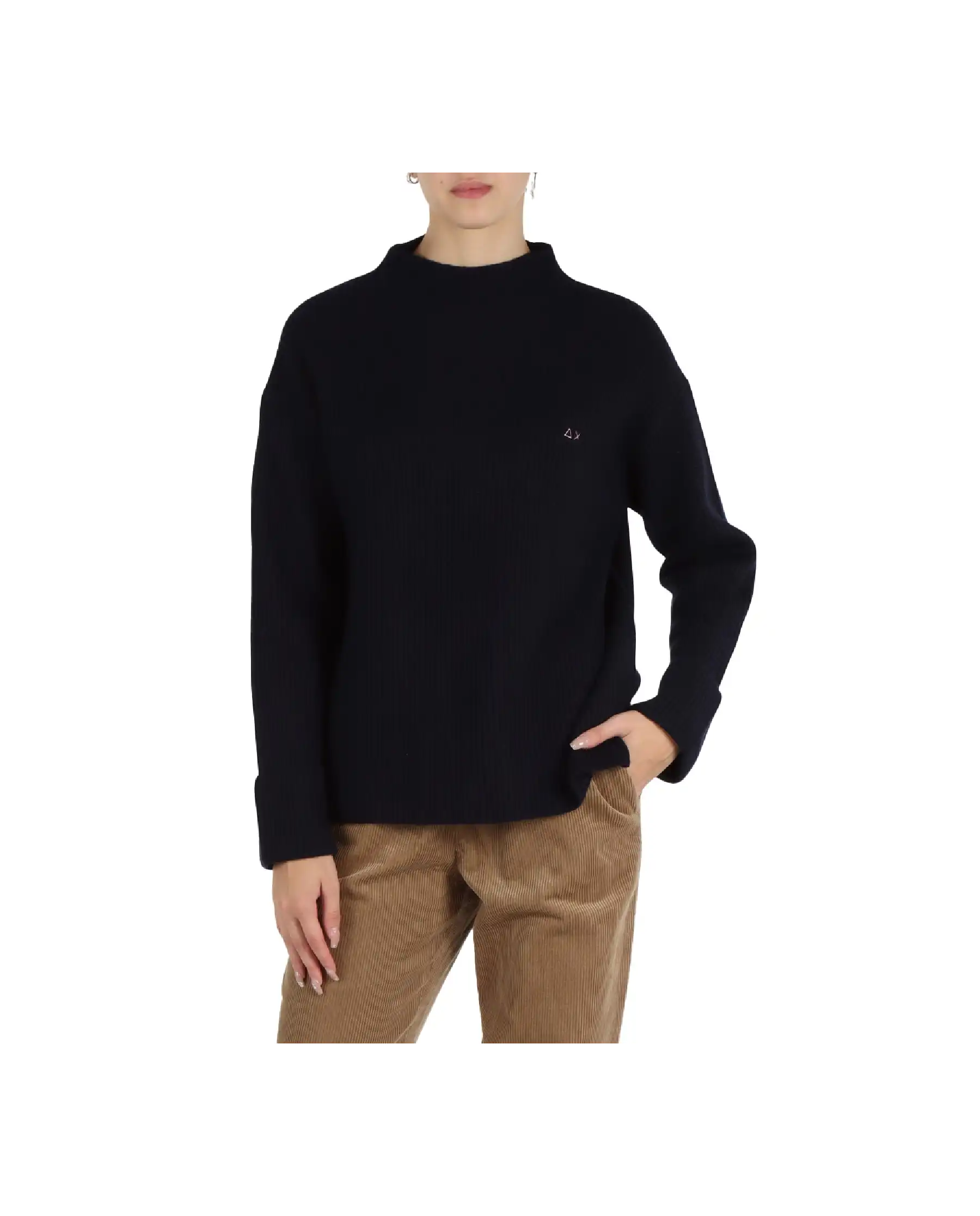 SUN68 SUN 68 MAGLIA BLU BLU