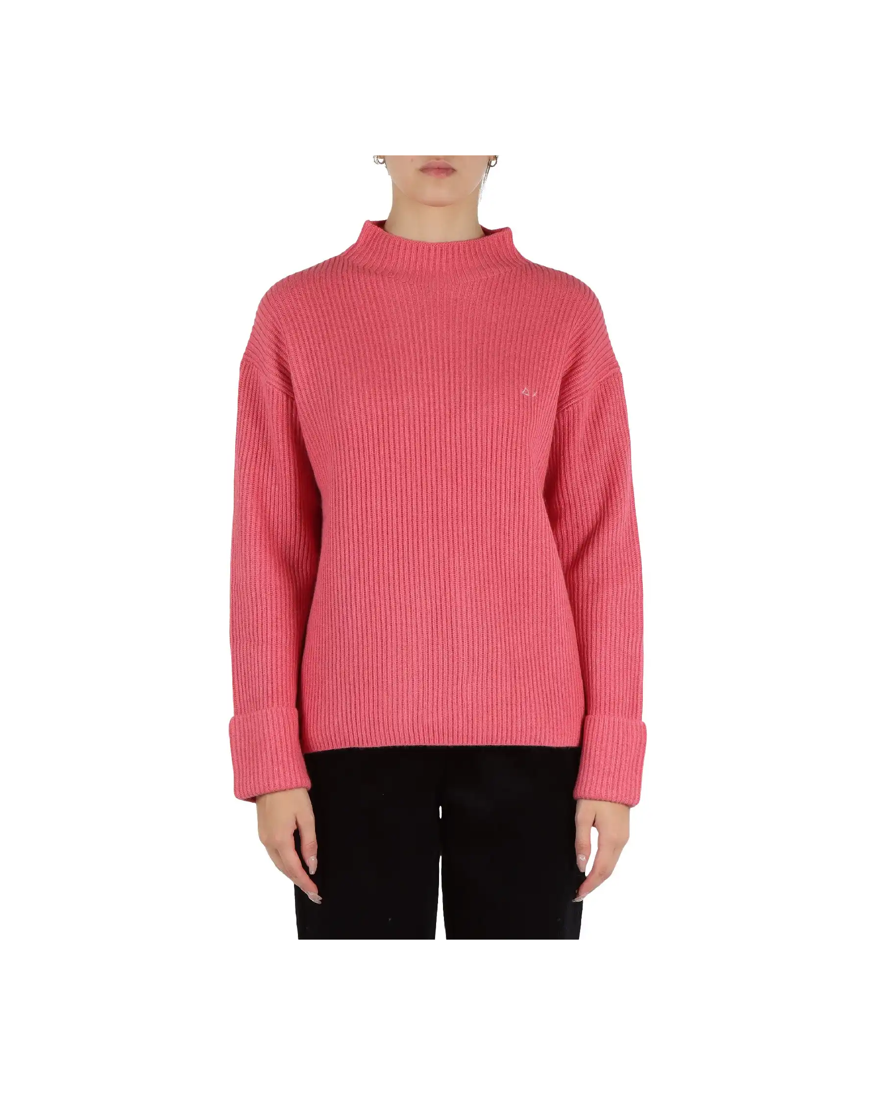 SUN68 SUN 68 MAGLIA FUCSIA FUCSIA