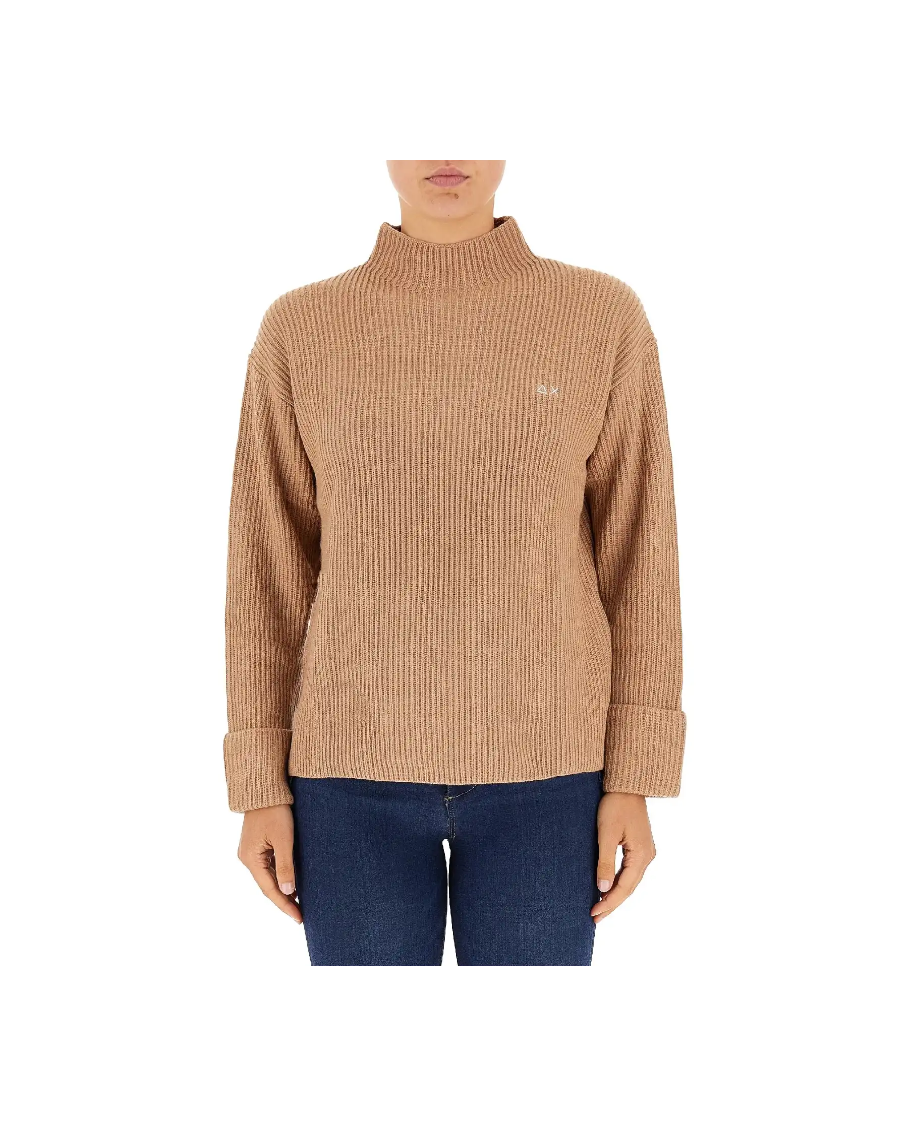SUN68 SUN 68 MAGLIA BEIGE BEIGE