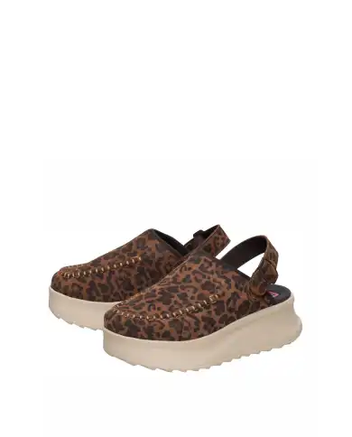HEY DUDE HEY DUDE DELRAY CLOG LEOPARDATO LEOPARDATO