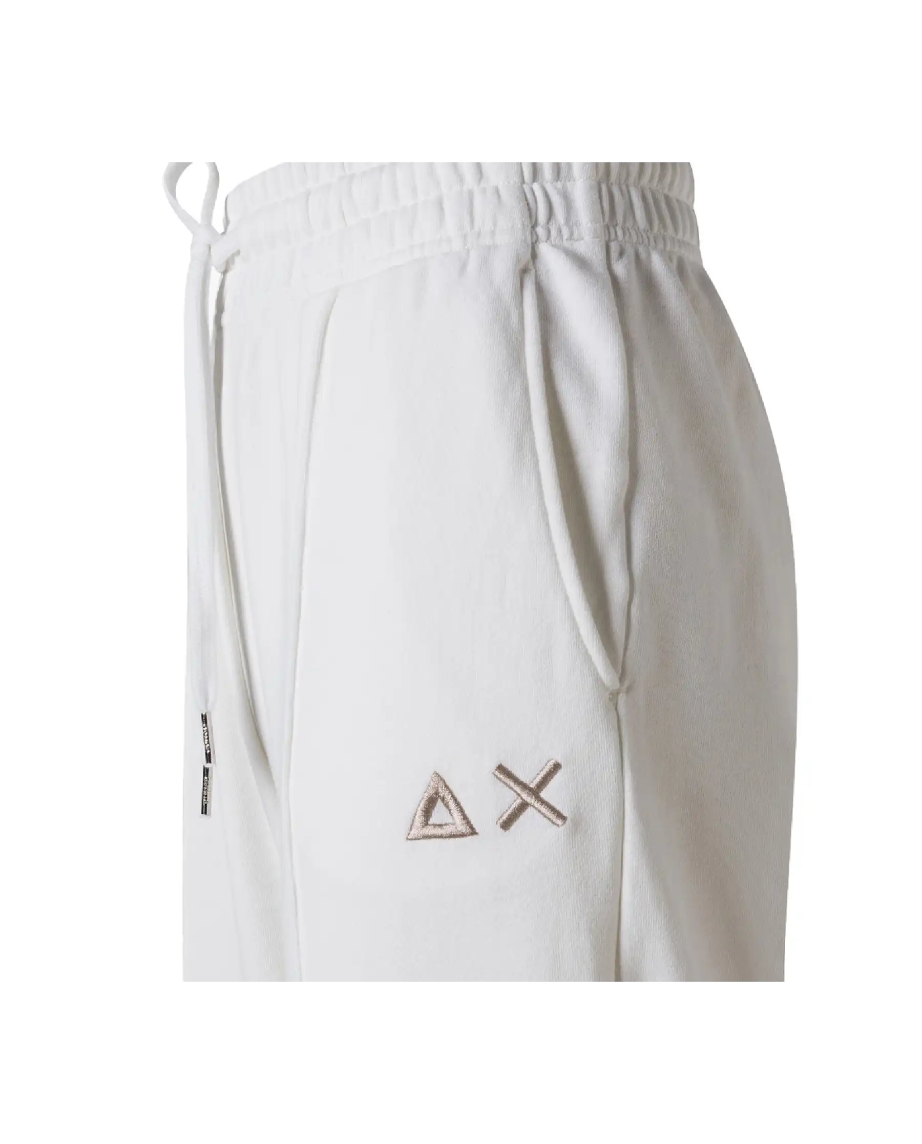 SUN68 SUN 68 PANTALONI BIANCO BIANCO