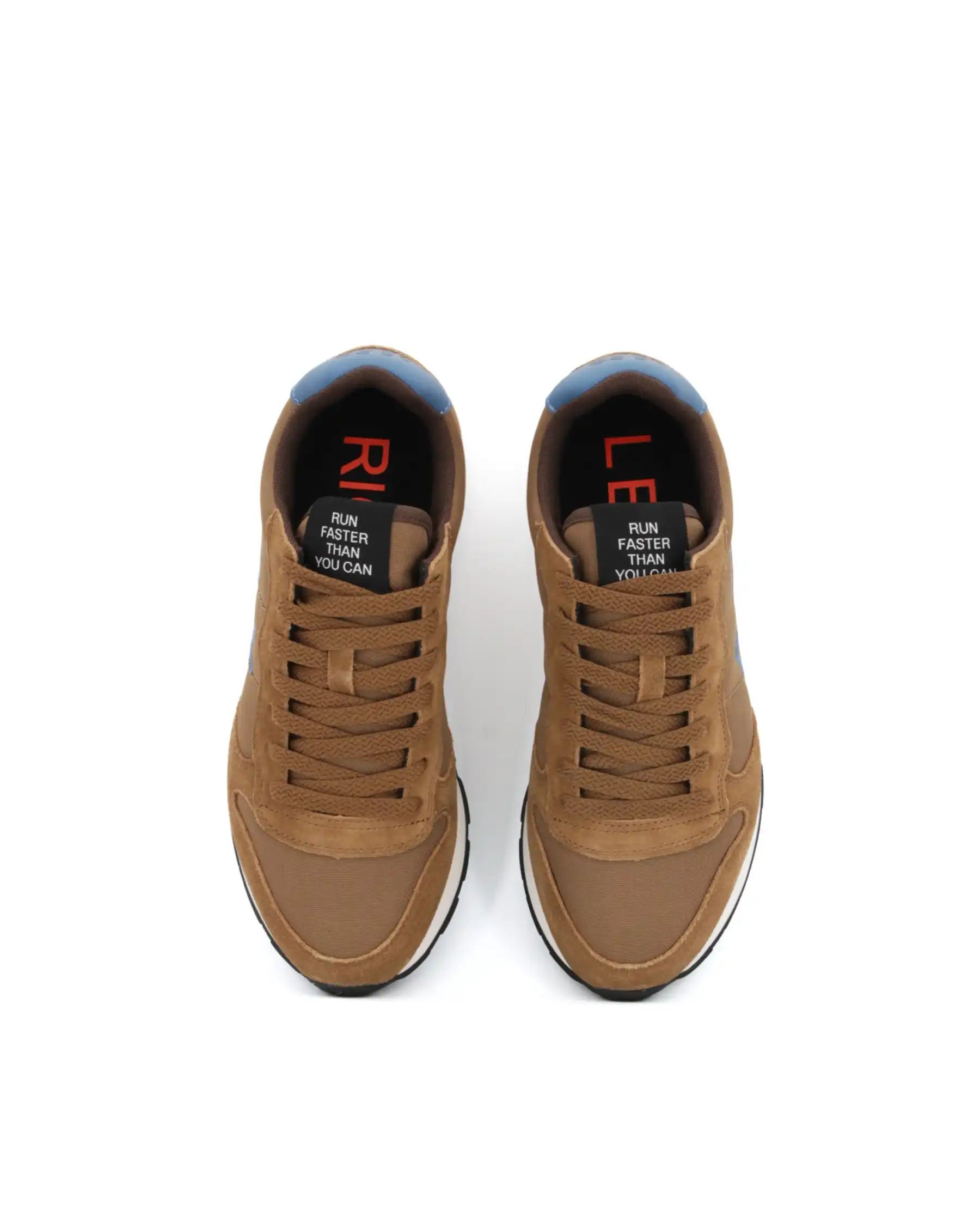 SUN68 SNEAKERS TOM SOLID CUOIO