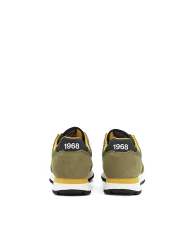 SUN68 SNEAKERS TOM SOLID VERDE MILITARE