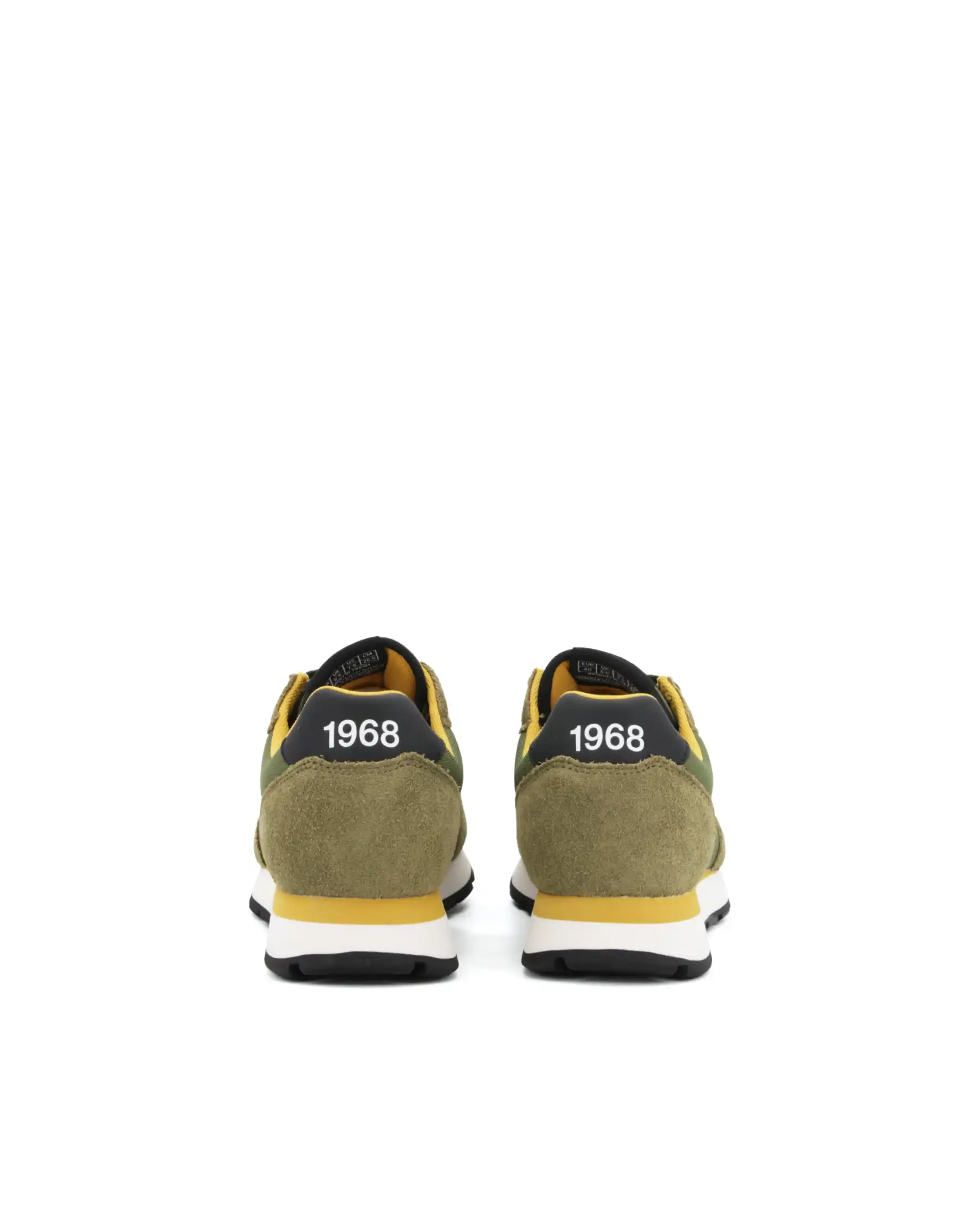 SUN68 SNEAKERS TOM SOLID VERDE MILITARE