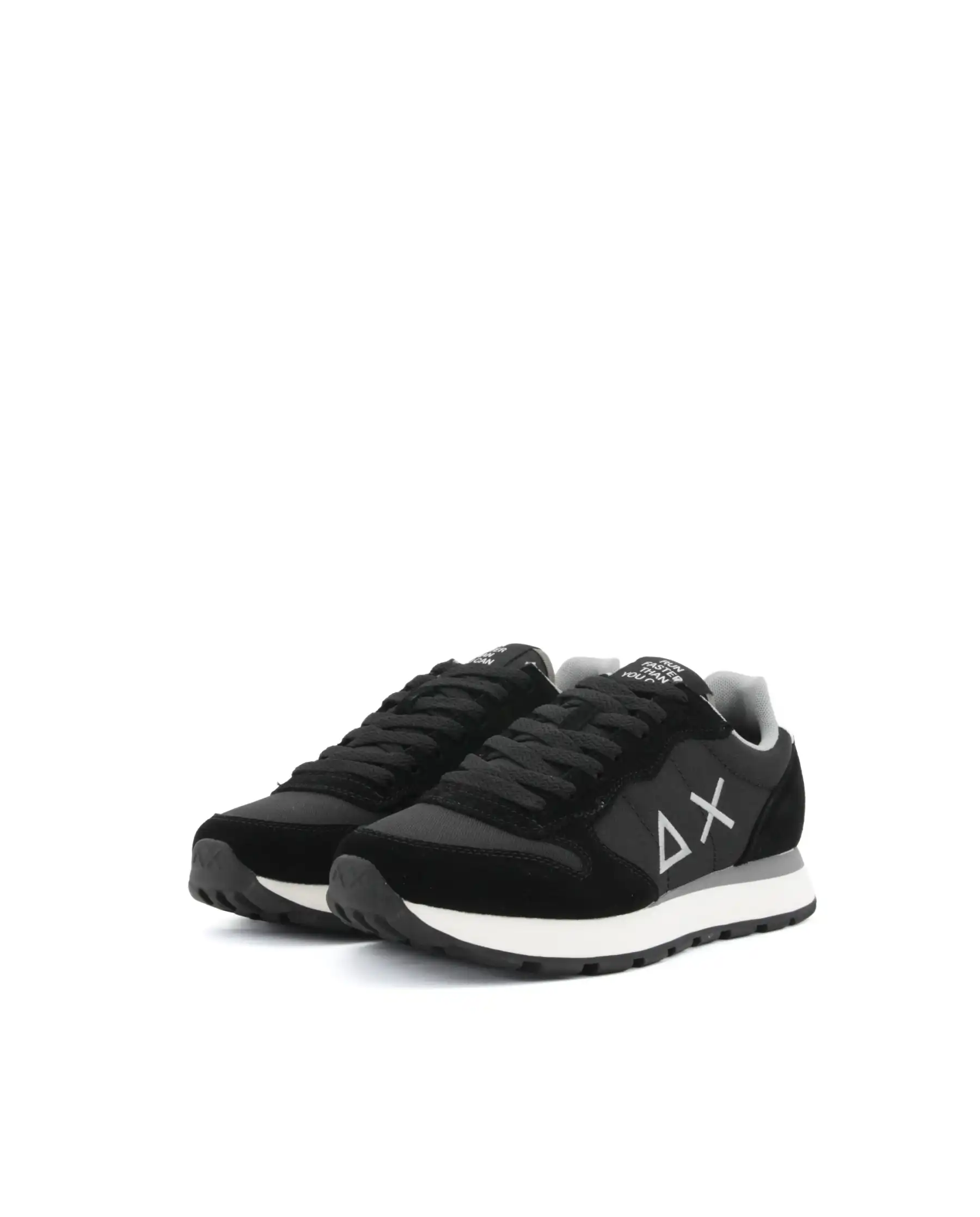 SUN68 SNEAKERS TOM SOLID NERO