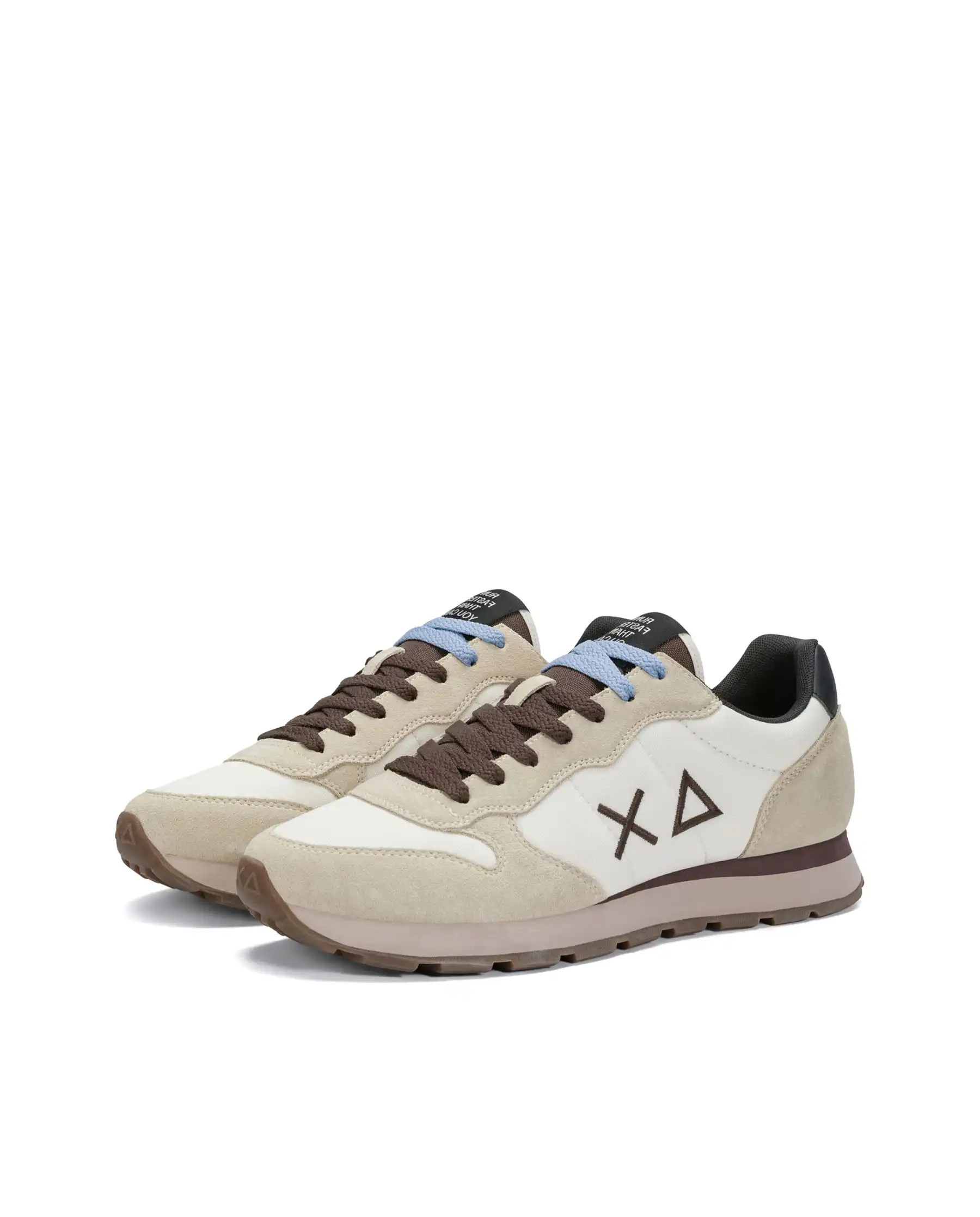 SUN68 SNEAKERS TOM SOLID PANNA
