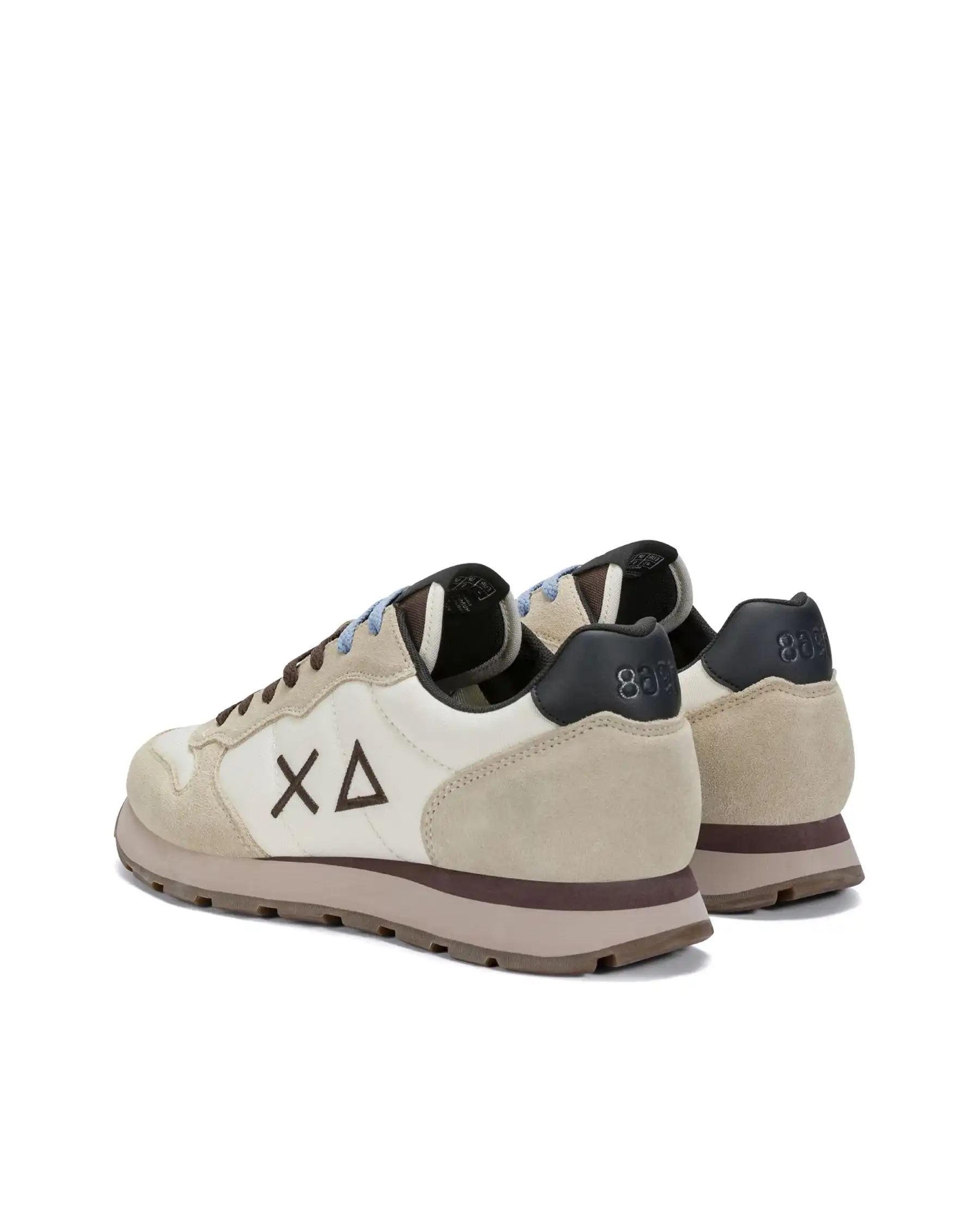 SUN68 SNEAKERS TOM SOLID PANNA