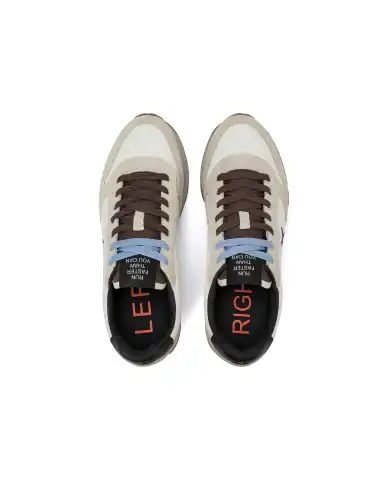 SUN68 SNEAKERS TOM SOLID PANNA