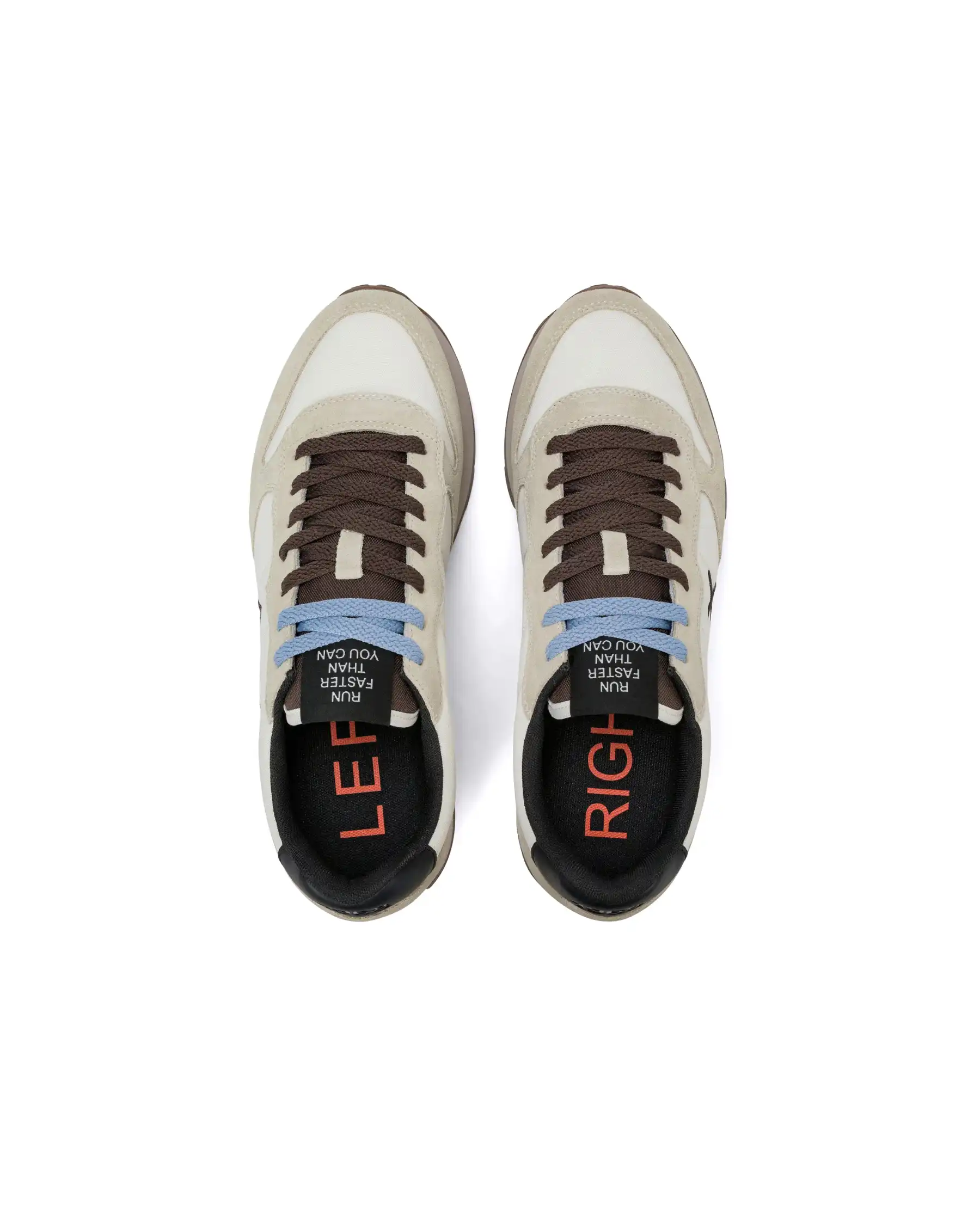 SUN68 SNEAKERS TOM SOLID PANNA