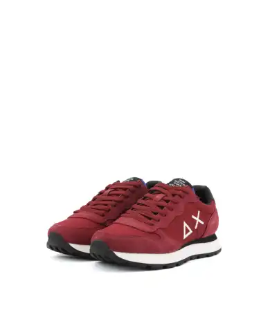 SUN68 SNEAKERS TOM SOLID BORDEAUX