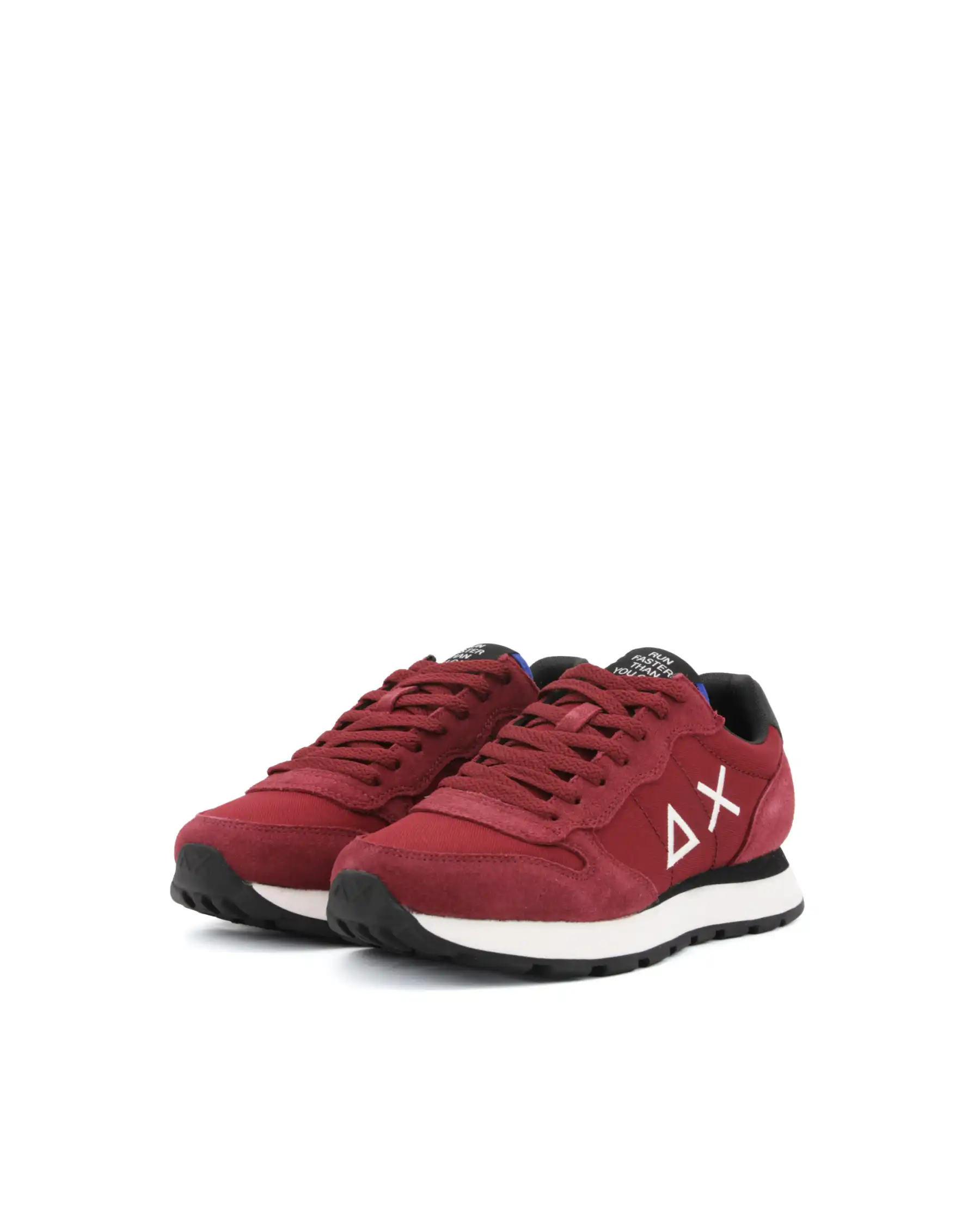 SUN68 SNEAKERS TOM SOLID BORDEAUX