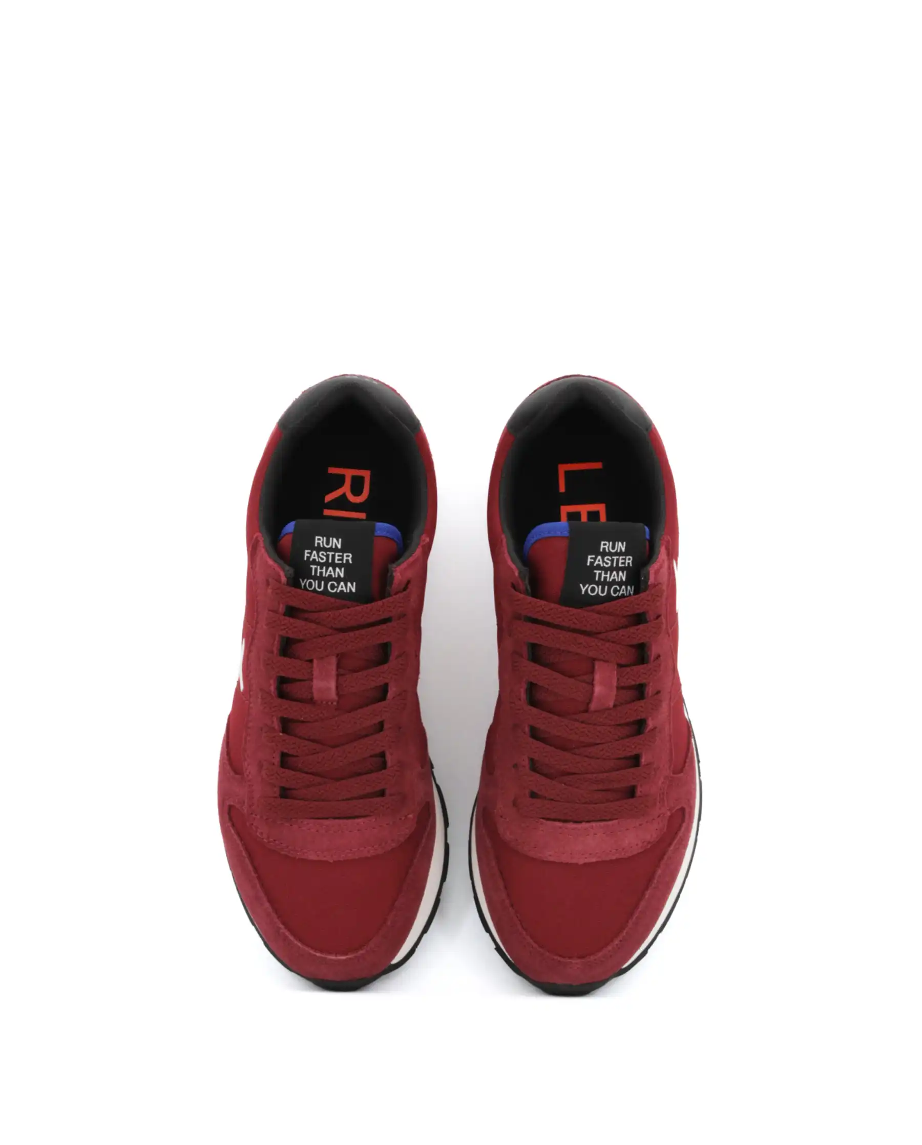 SUN68 SNEAKERS TOM SOLID BORDEAUX