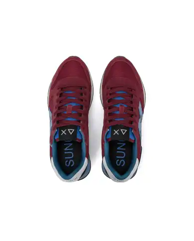 SUN68 SNEAKERS JAKI 2.0 SOLID BORDEAUX