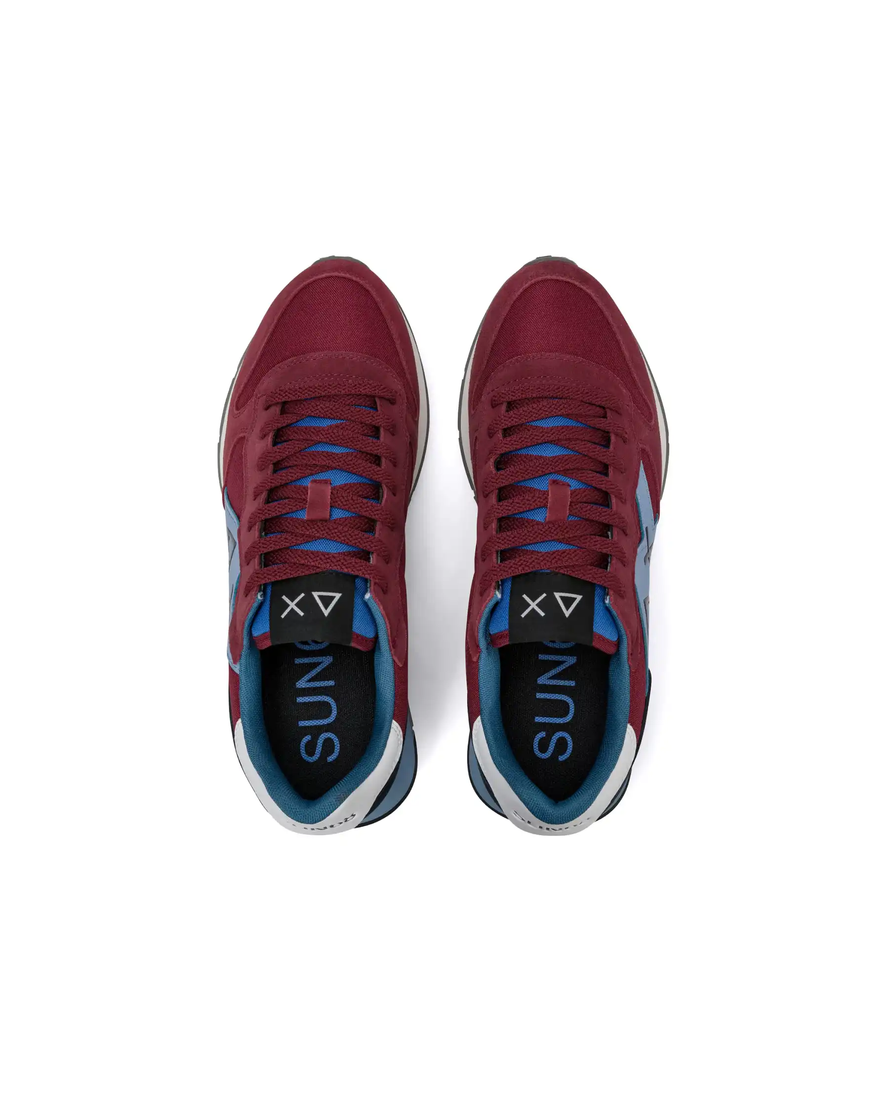 SUN68 SNEAKERS JAKI 2.0 SOLID BORDEAUX